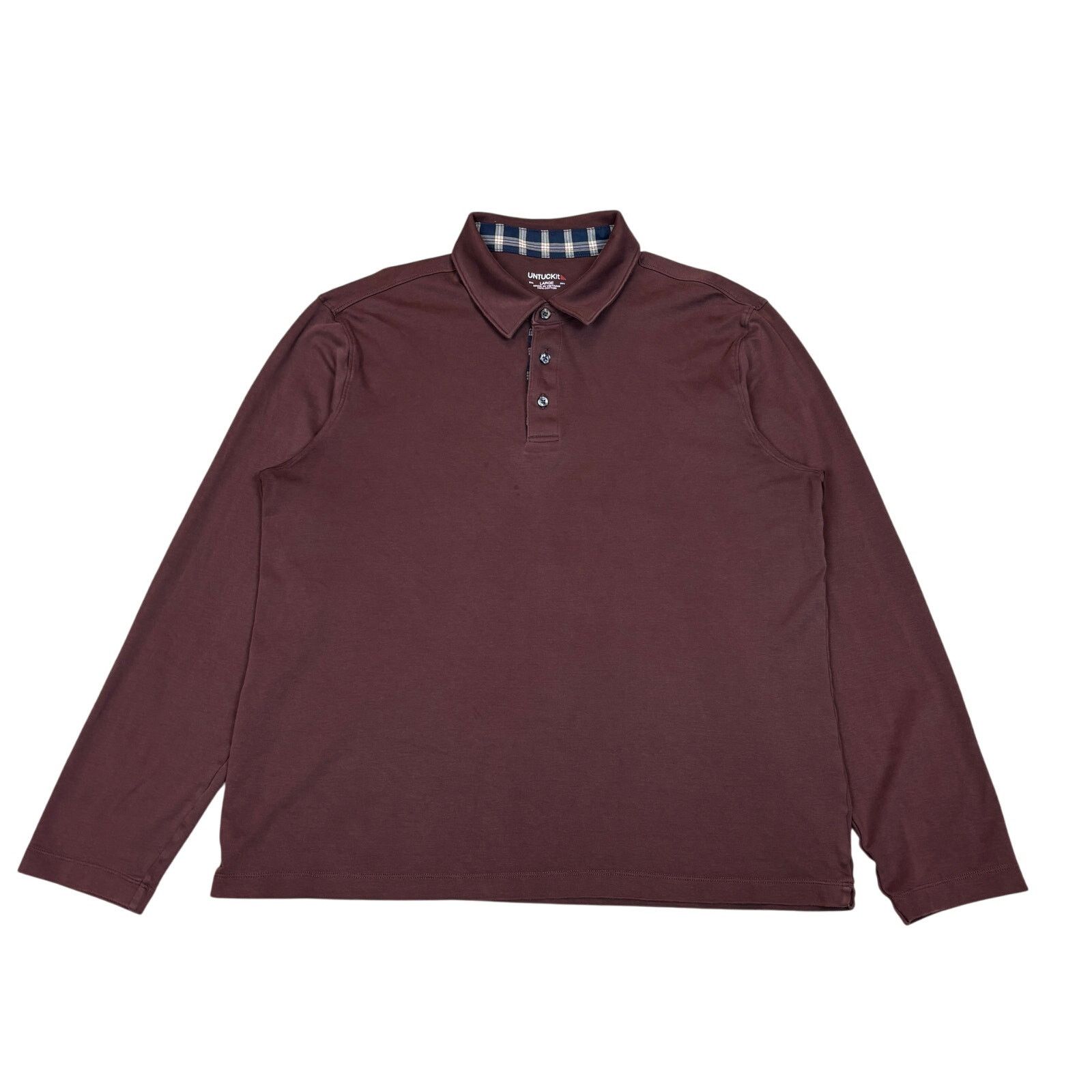 UNTUCKit Untuckit Damaschino Shirt Placket Long Sleeve Large Size US L / EU 52-54 / 3 - 1 Thumbnail