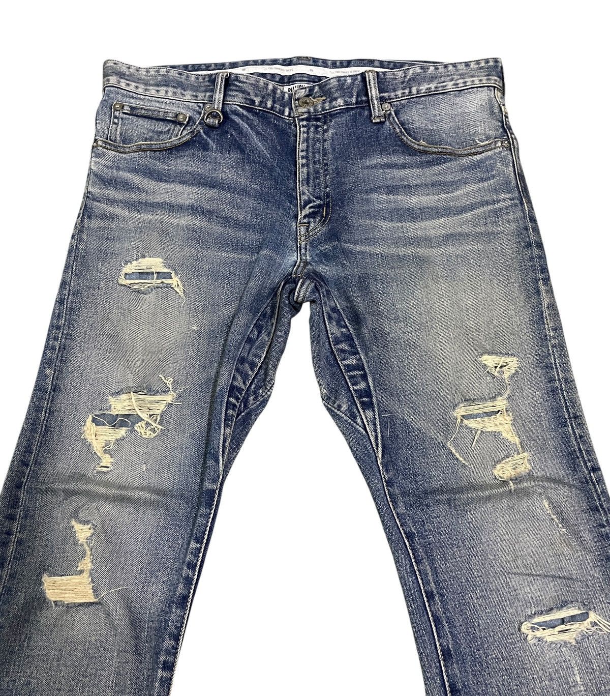 Billionaire Boys Club Vintage Brand Billiomaire Boys Club Distressed Jeans 2000s Size US 35 - 3 Thumbnail