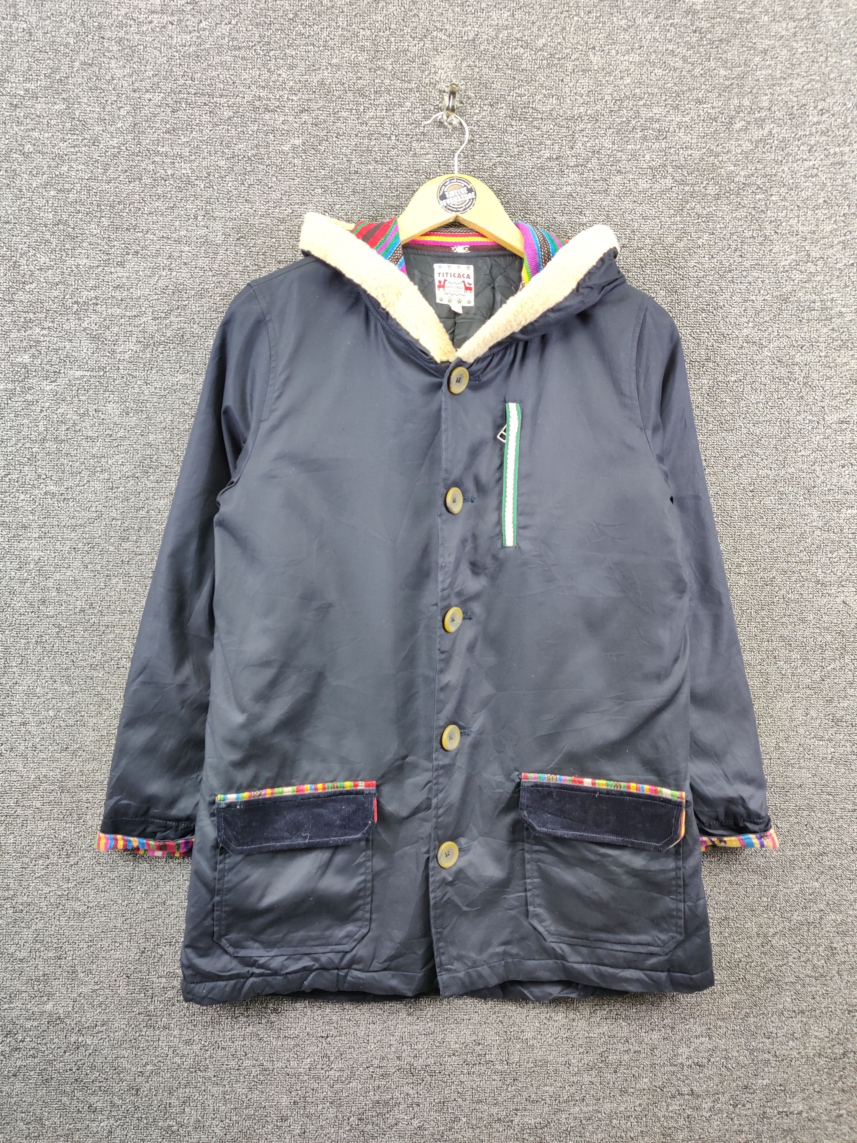 Japanese Brand Vintage 90's Titicaca Navajo Hoodie Jacket Size US M / EU 48-50 / 2 - 1 Thumbnail