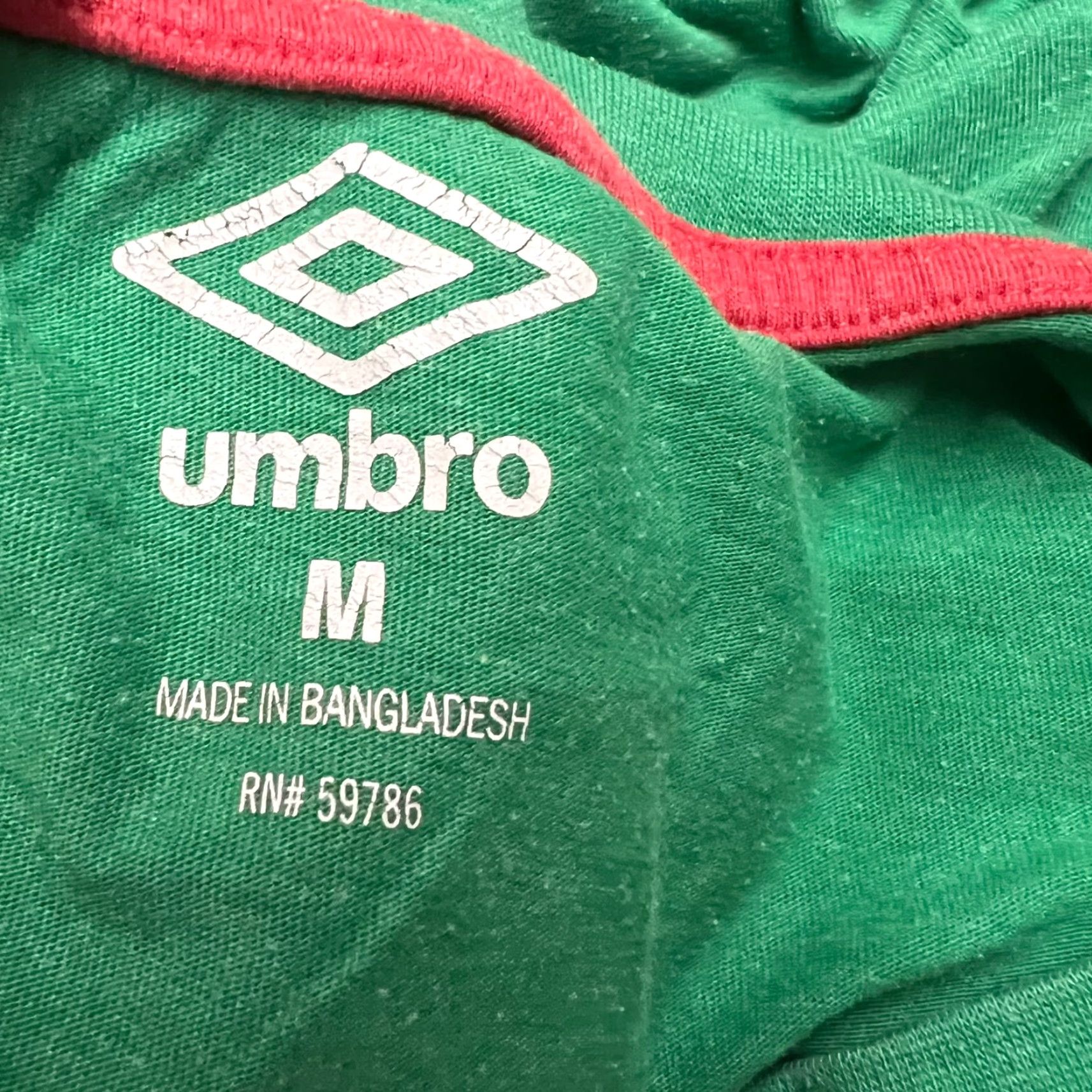 Umbro VINTAGE Umbro Mexico Soccer Jersey T-Shirt Men Size M Green Cotton Athletic 90s Size US M / EU 48-50 / 2 - 5 Thumbnail