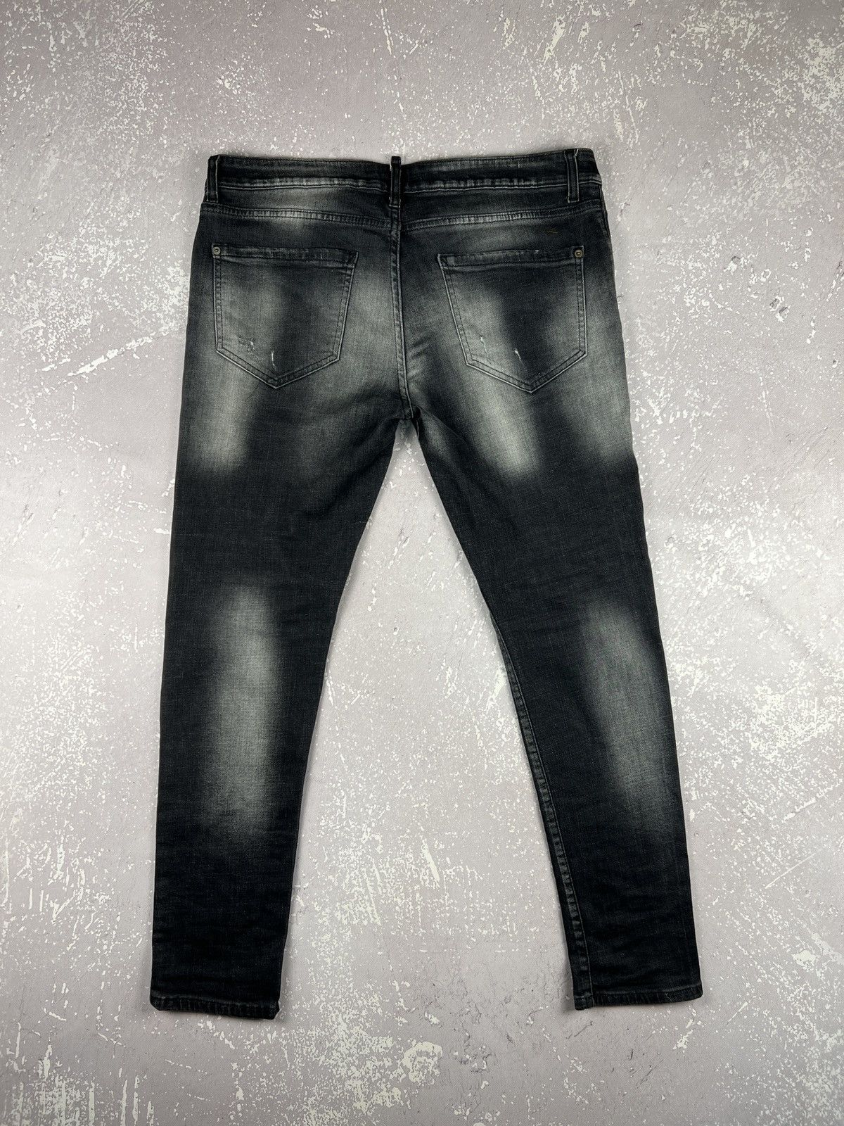 Dsquared2 Dsquared2 Distressed Painted Denim Jeans Gallery Depd Style Size US 36 / EU 52 - 6 Thumbnail