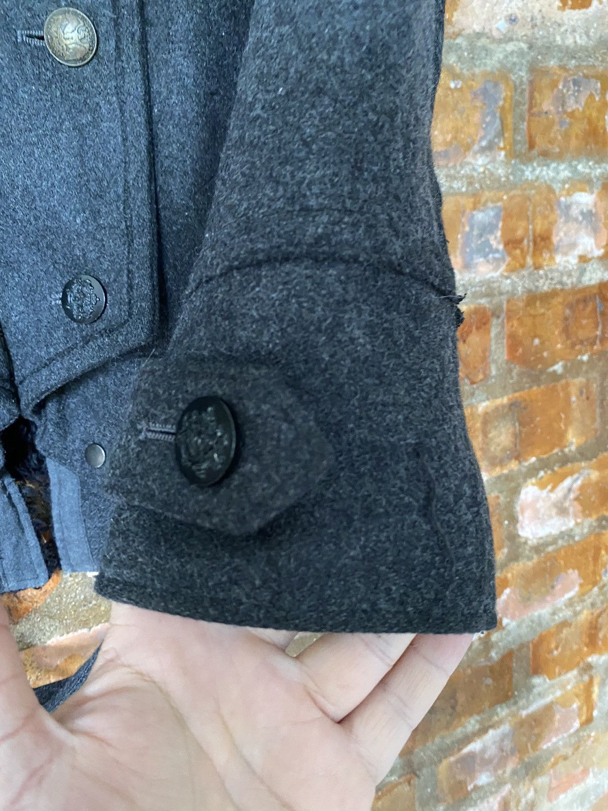 PPFM 2000s PPFM Punk Napoleon Hem removable Wool Jacket Size US M / EU 48-50 / 2 - 11 Thumbnail