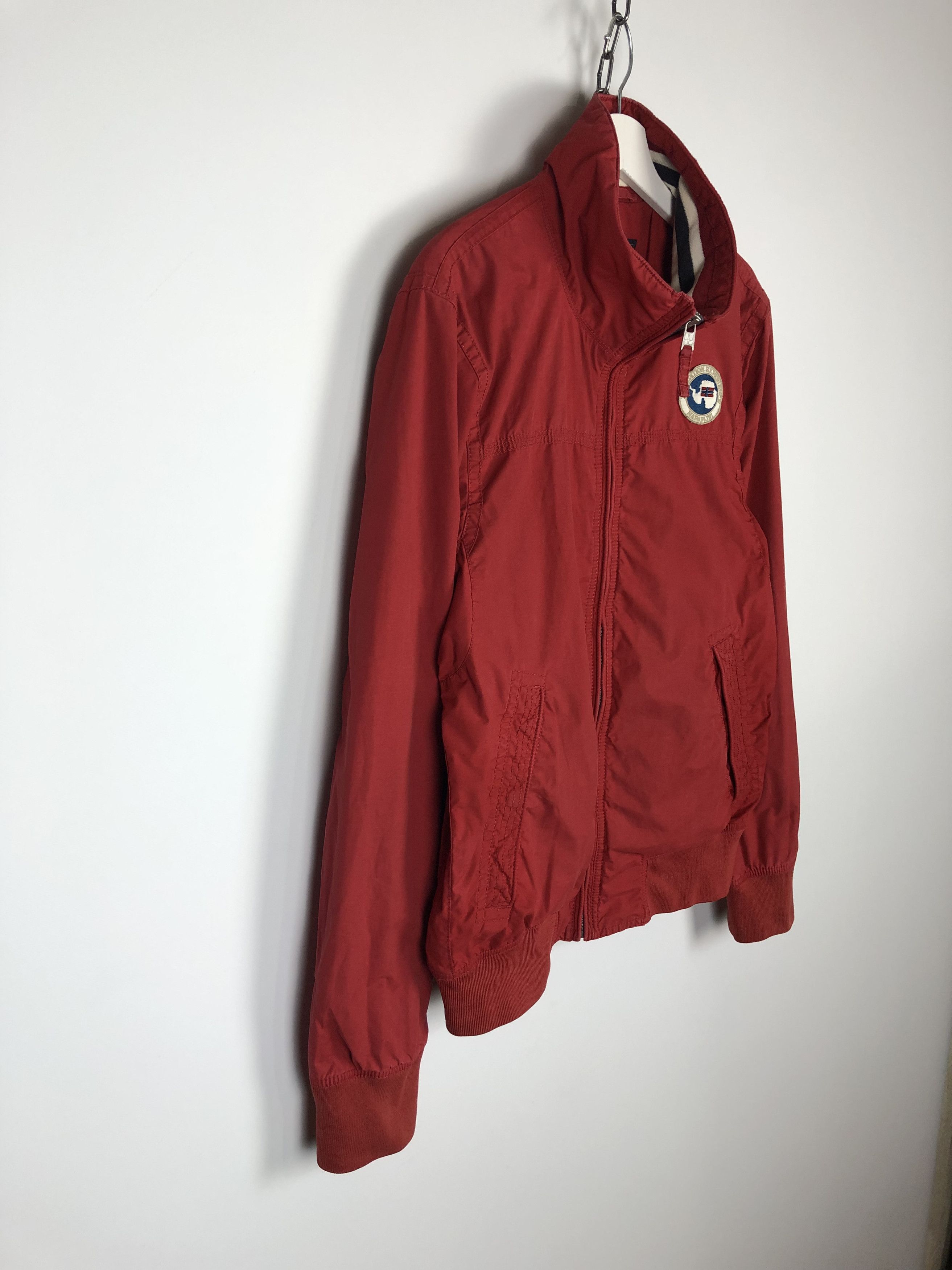 Napapijri Napapijri Zip Jacket Red size L Size US L / EU 52-54 / 3 - 5 Thumbnail