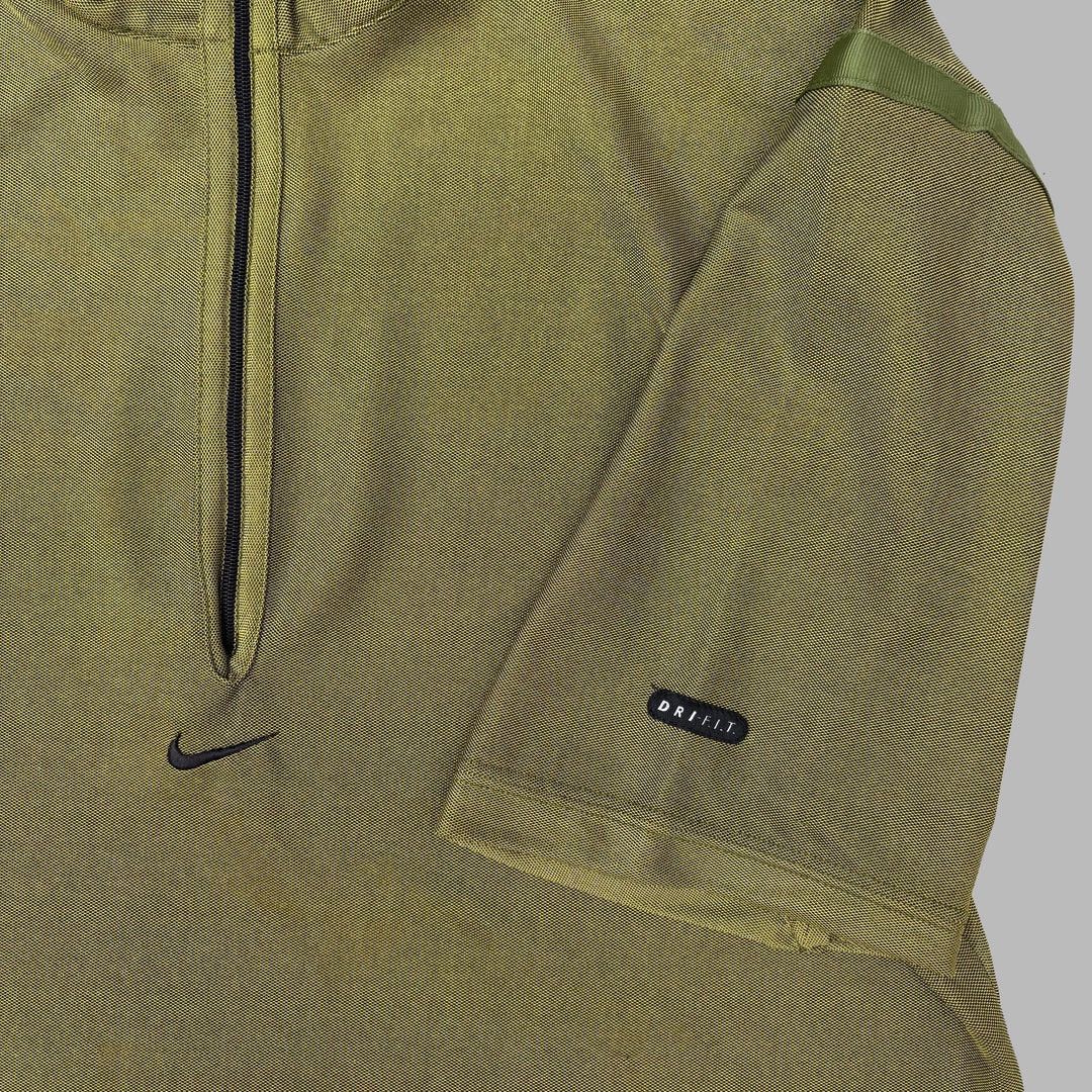 Nike Nike Agassi 1990 90s Vintage Court Logo Half Zip Polo Shirt Size US L / EU 52-54 / 3 - 3 Thumbnail
