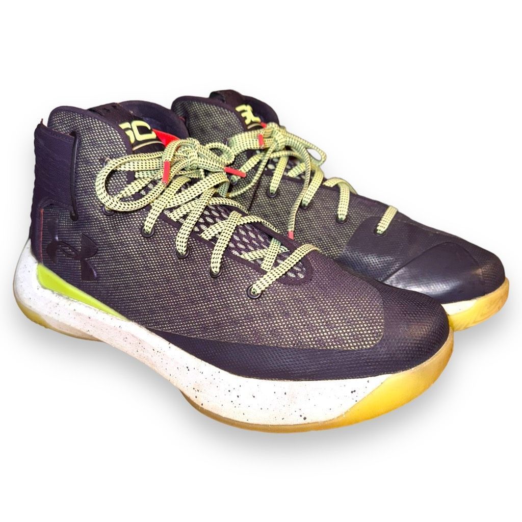 Under Armour Under Armour Curry 3zero Men Sz 9 Imperial Purple 1298308-50 Size US 9 / EU 42 - 1 Thumbnail
