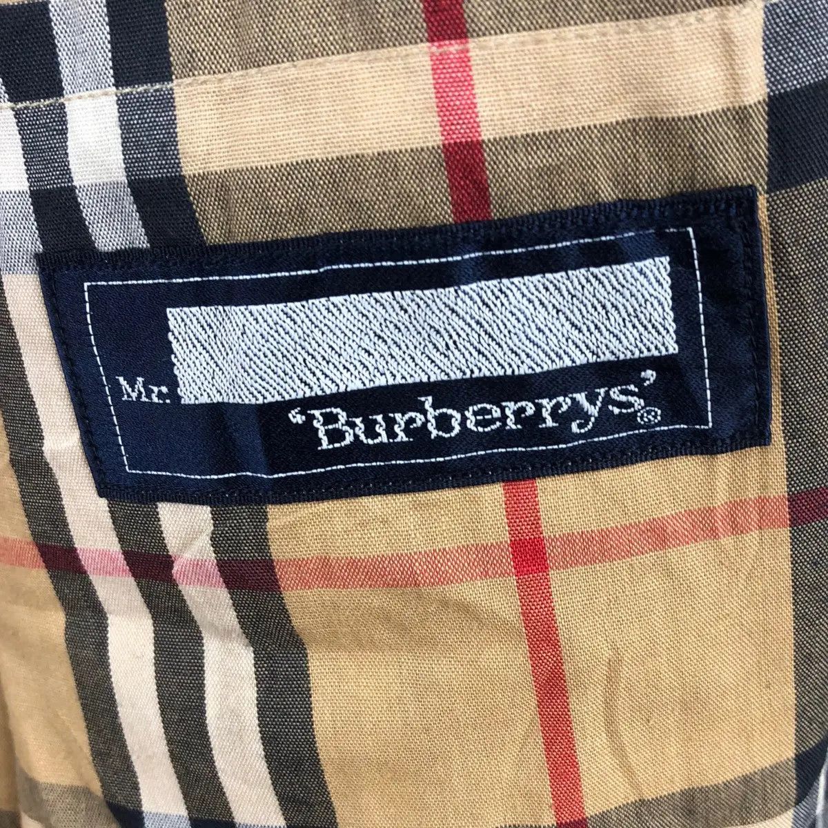 Burberry Vtg 90’ BURBERRY LONDON Nova Checks Trench Coat Parka Jacket Size XL / US 12-14 / IT 48-50 - 8 Thumbnail
