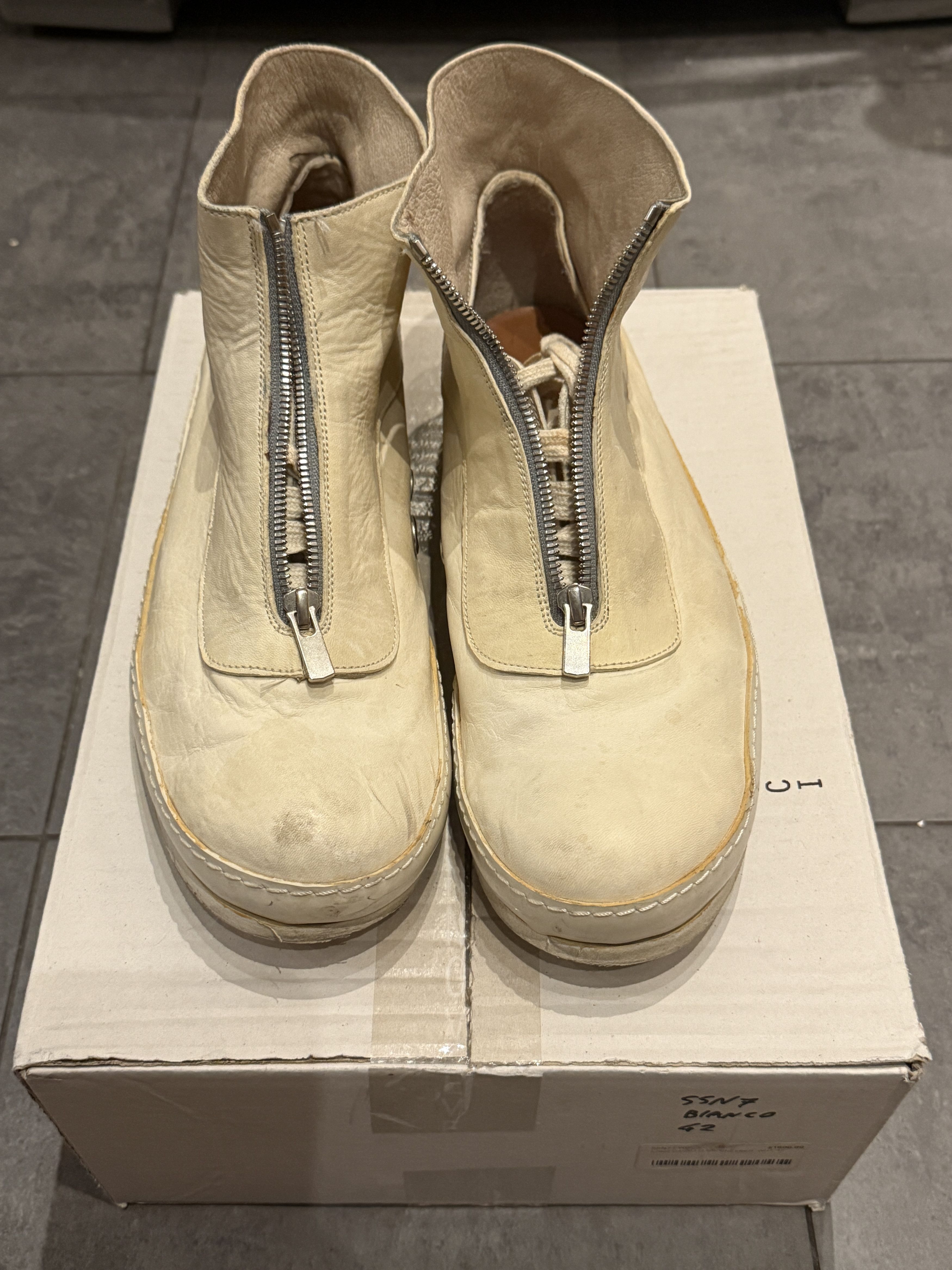 A1923 Cavallo Oil Sneaker zip-up and lace-up