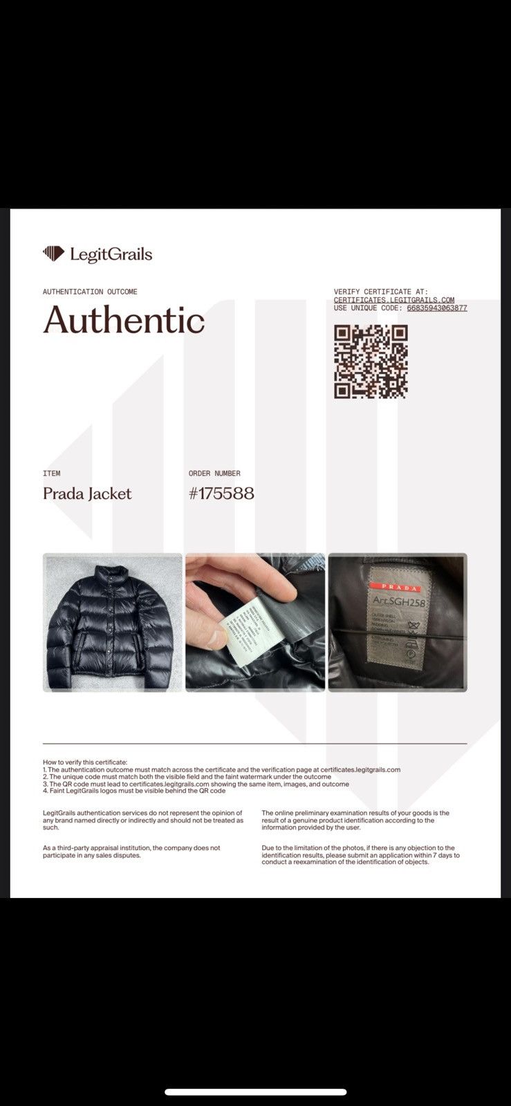 Prada Prada Black Shiny Triangle Down Puffer Jacket Size M Size US M / EU 48-50 / 2 - 16 Thumbnail
