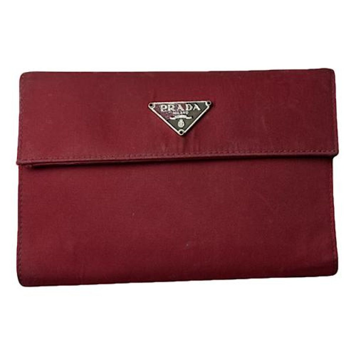 Prada Red Leather Wallet Size ONE SIZE - 1 Thumbnail
