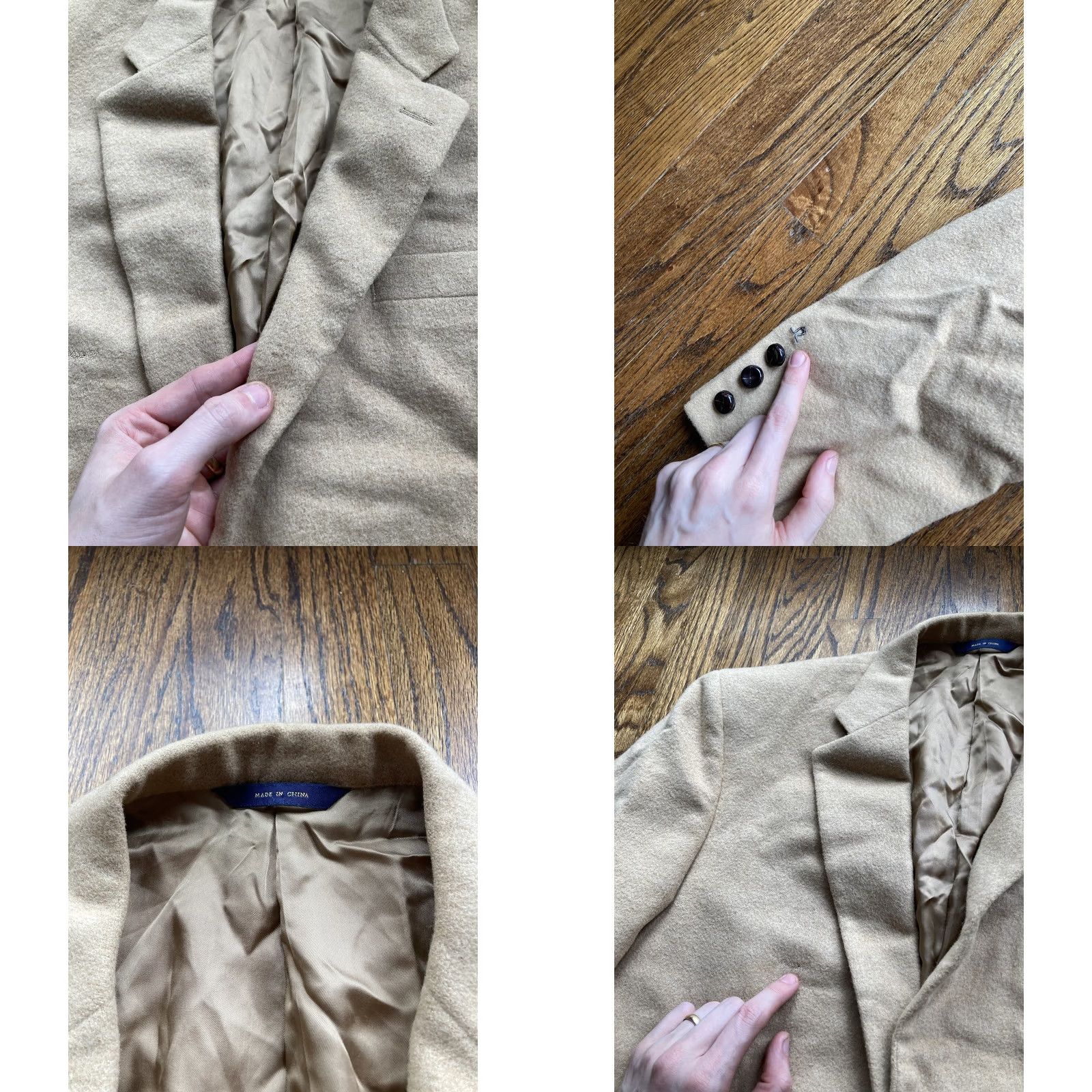 Brooks Brothers Brooks Brothers Blazer Mens 42R 100% Camelhair Tan 1818 Madison USA 2 Piece Jacket Coat Regular Mens Size 42R - 8 Thumbnail