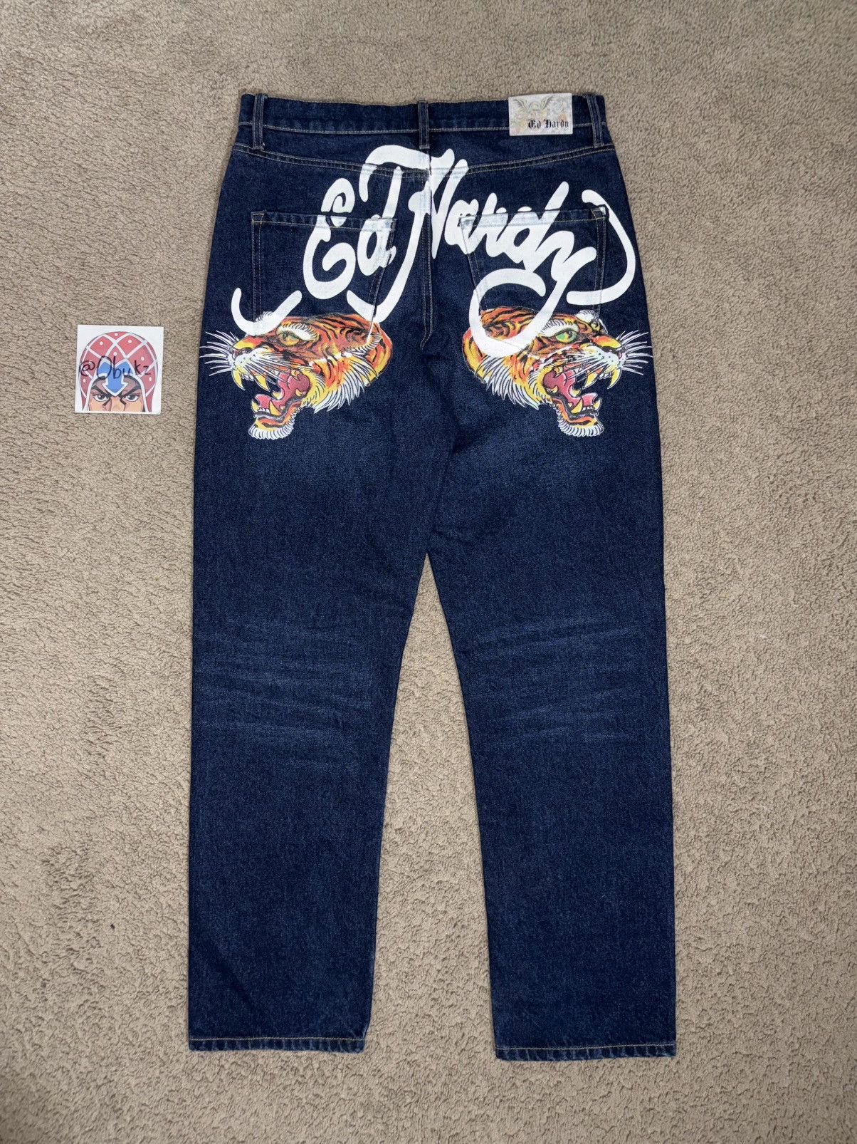 Ed Hardy Ed Hardy Tiger Jeans Size US 32 / EU 48 - 1 Thumbnail