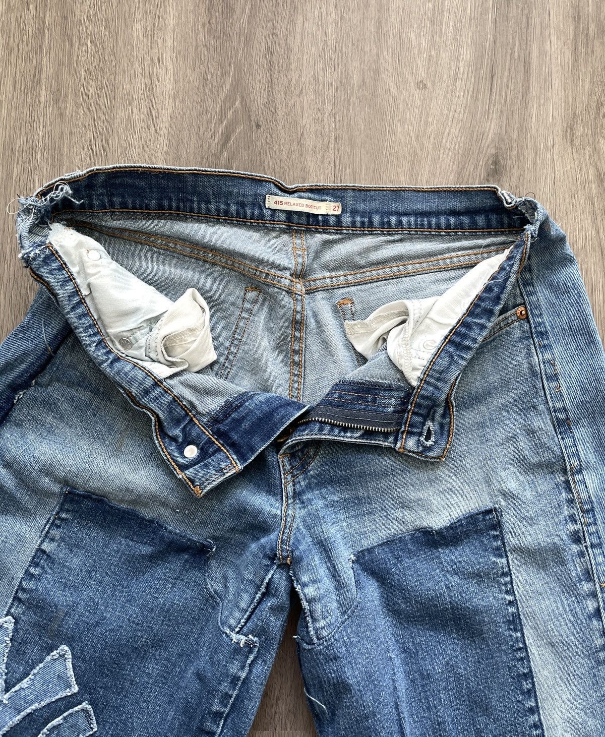 Levi's Levi’s “Custom NYC” Regular Fit Denim Shorts (Sz.27) Size 27" / US 4 / IT 40 - 4 Thumbnail