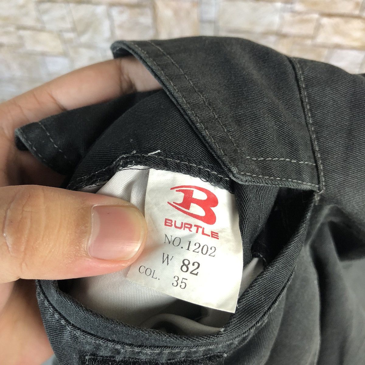 Japanese Brand Burtle Black Cargo Multipocket Pants #A599 Size US 32 / EU 48 - 20 Thumbnail