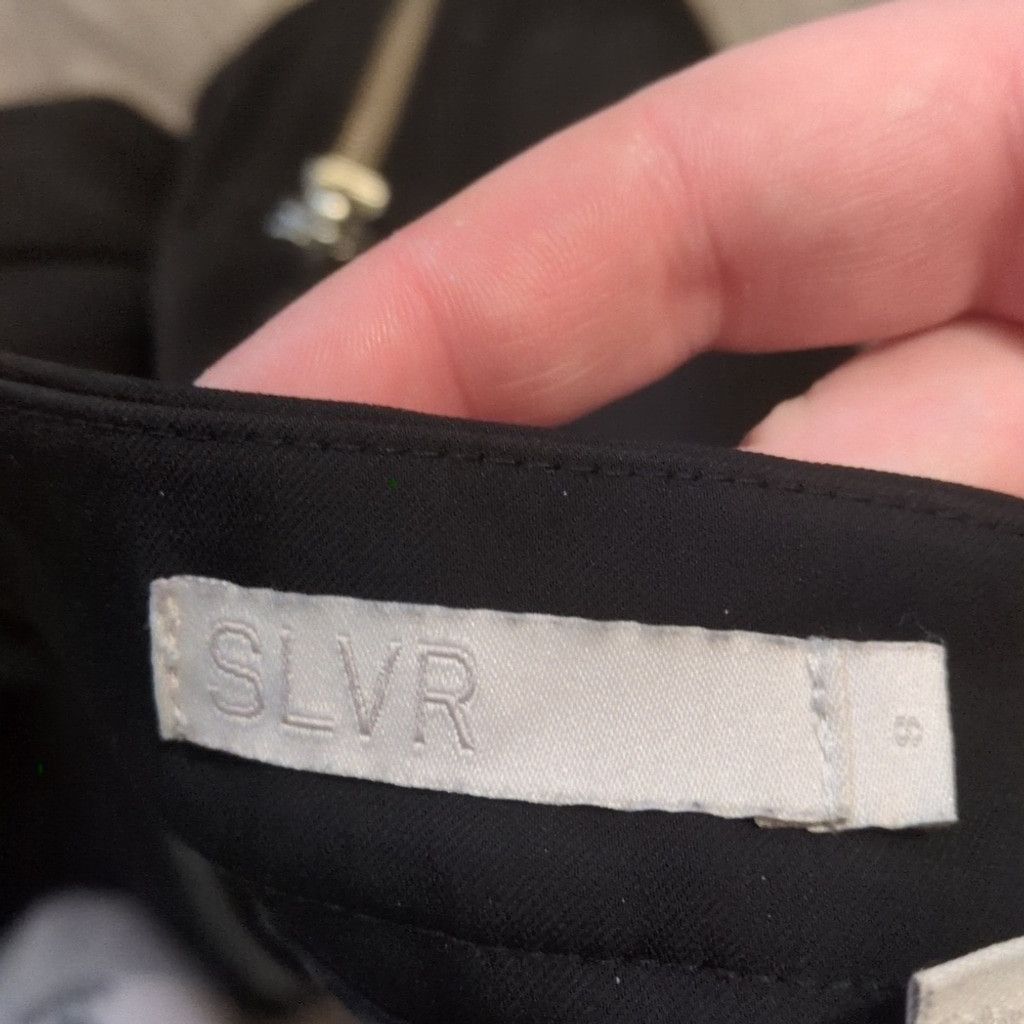 Adidas SLVR x Adidas black pants with zippers size small Size US 26 / EU 42 - 2 Thumbnail
