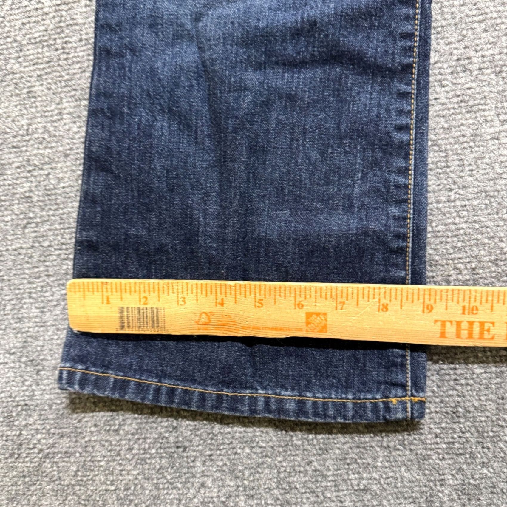 Denime VINTAGE Abercrombie & Fitch Denim Jeans Womens 14 Dark Washed Boots Cut/Bootcut? Size 36" / US 14 / IT 50 - 7 Thumbnail