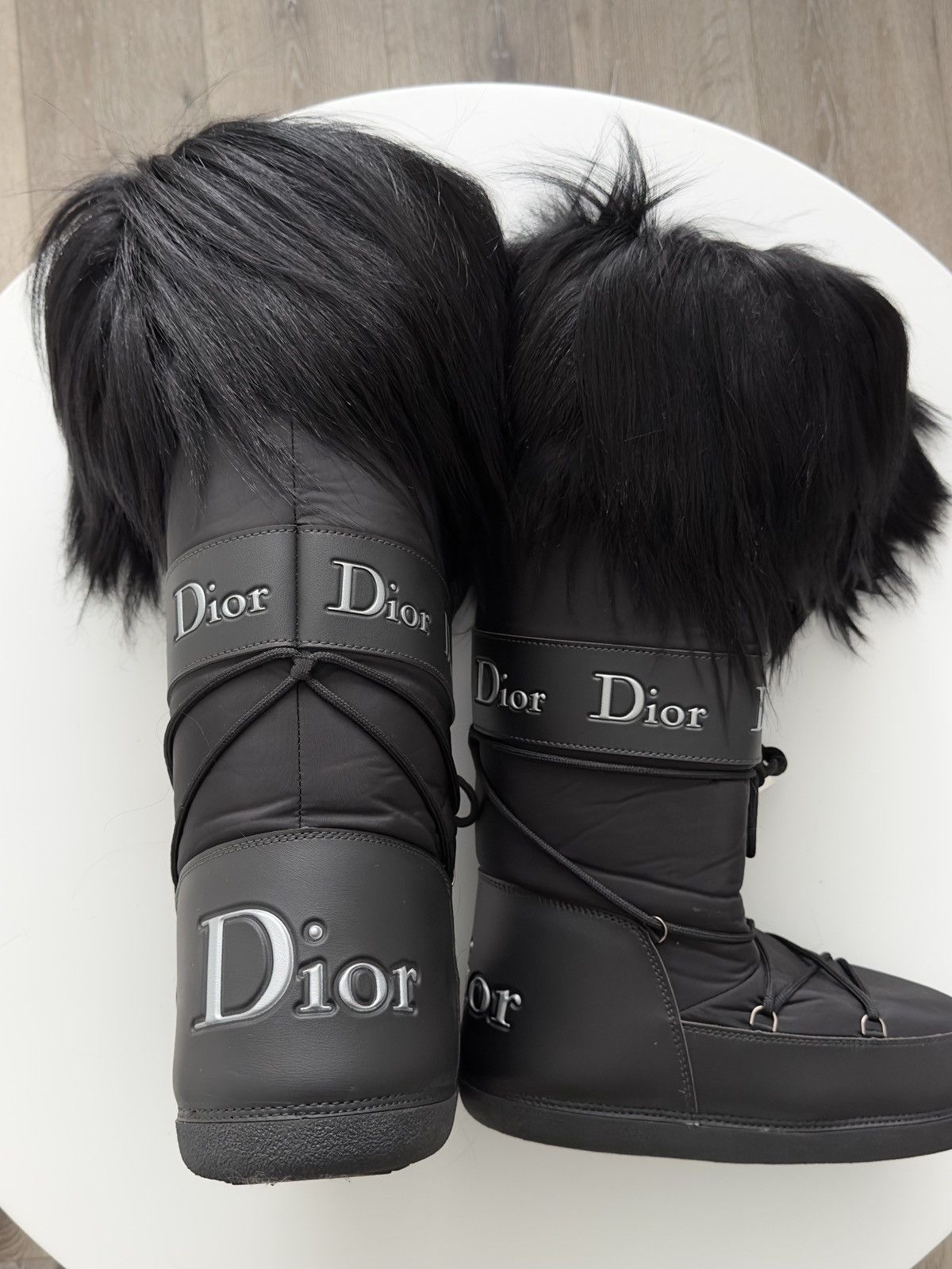 Dior Dior x John Galliano Yak Snow Moon boots Size US 9.5 / EU 42-43 - 4 Thumbnail