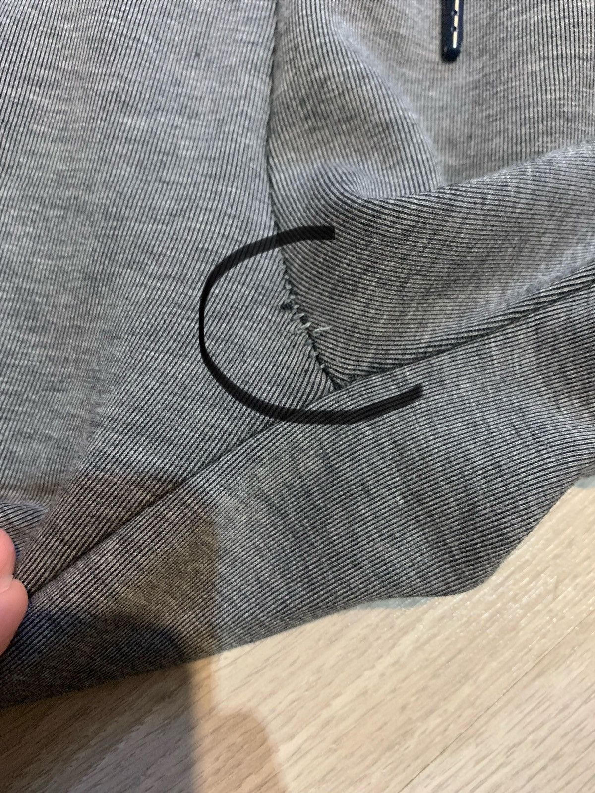 Nike × Vintage Nike Tech Fleece Cropped Skinny Joggers Sweatpants S XS Size US 30 / EU 46 - 9 Thumbnail