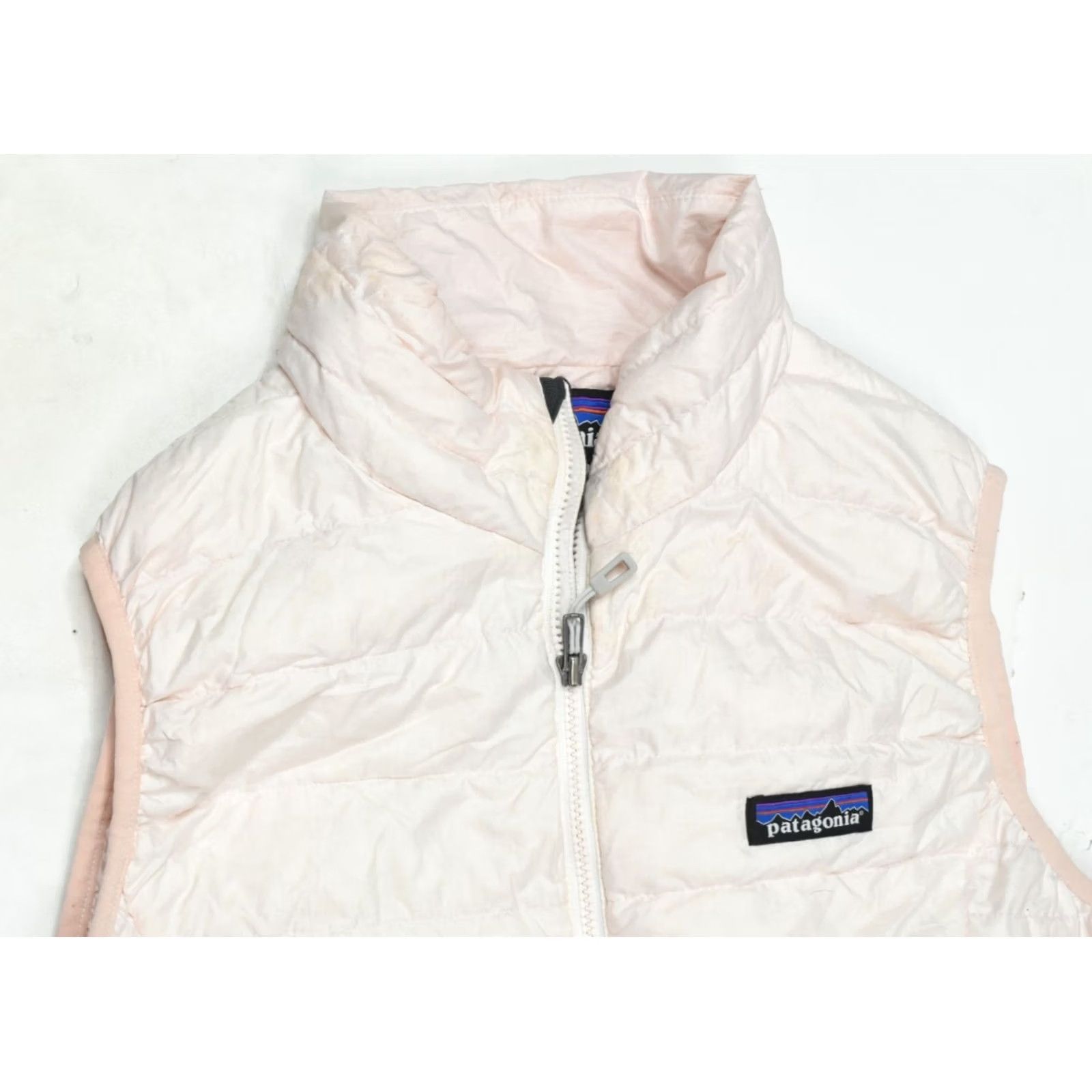 Patagonia Patagonia Down Sweater Vest Womens Medium Pale Pink Full-Zip Lightweight Vest Size M / US 6-8 / IT 42-44 - 3 Thumbnail