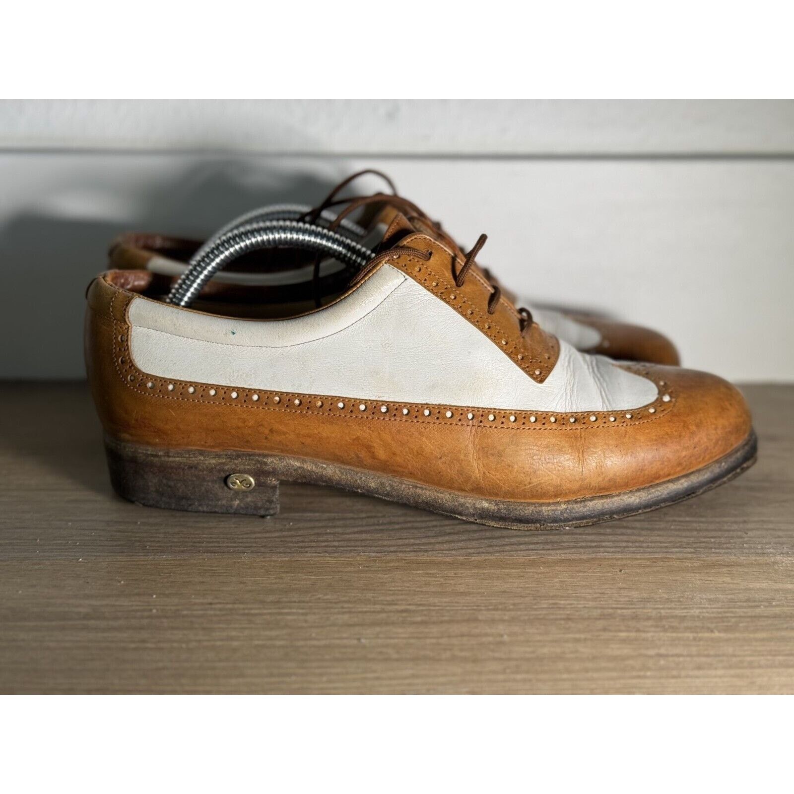 Other Walter Genuin Golf Saddle Shoes - Made in Italy - Size 7 Size US 7 / EU 40 - 1 Thumbnail