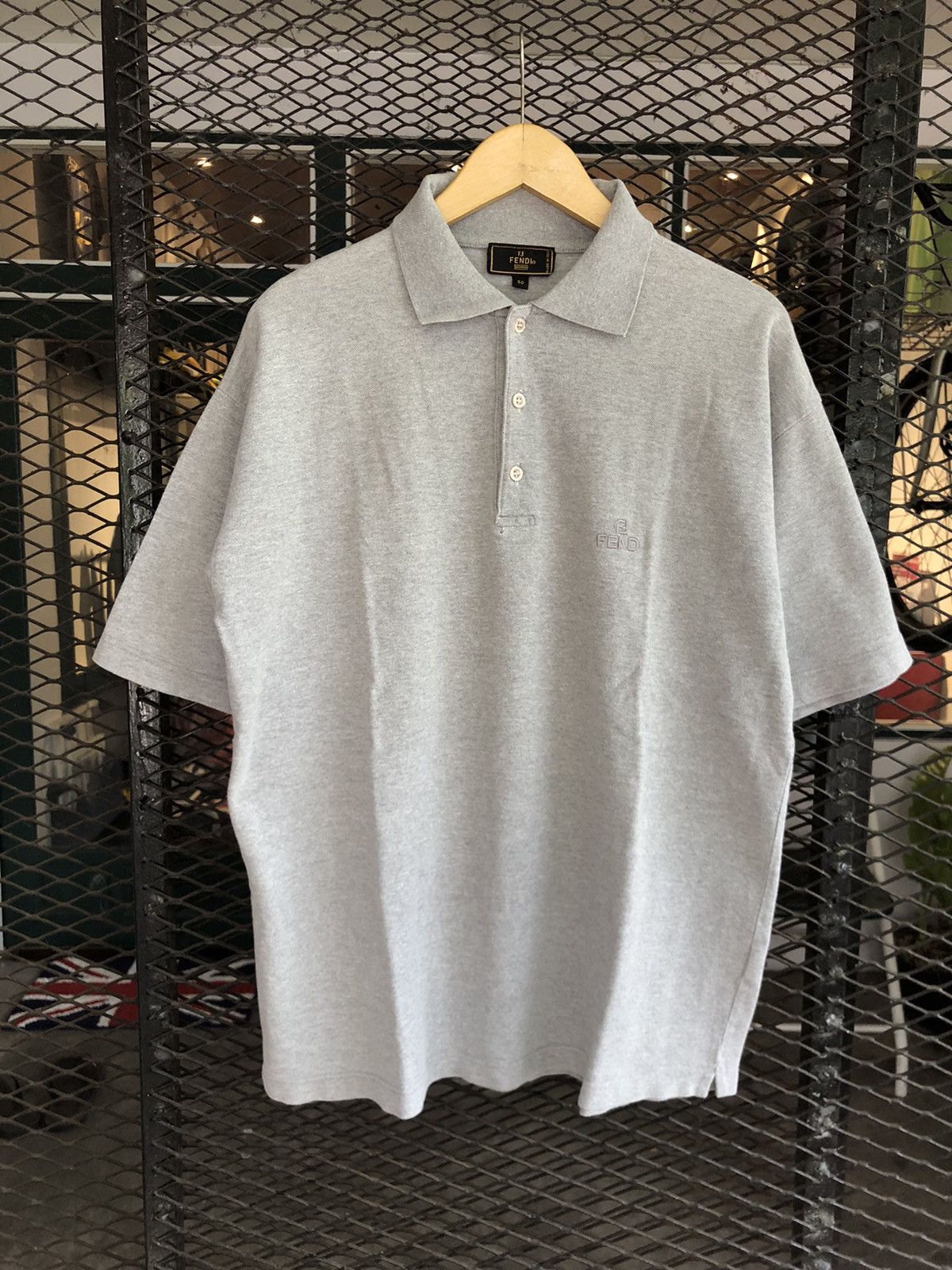 Fendi FENDI POLO SHIRT Size US M / EU 48-50 / 2 - 1 Thumbnail