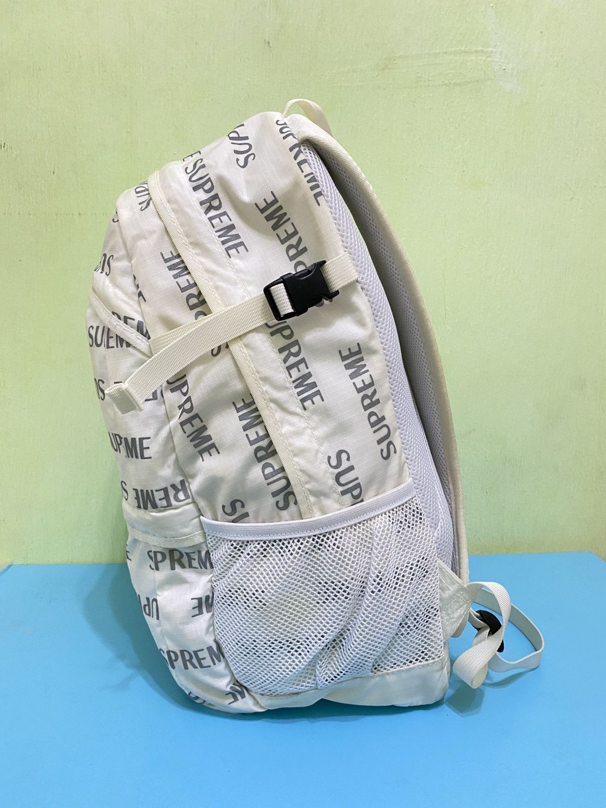 Supreme Supreme FW 16 3M Reflective Repeat Backpack Size ONE SIZE - 5 Thumbnail