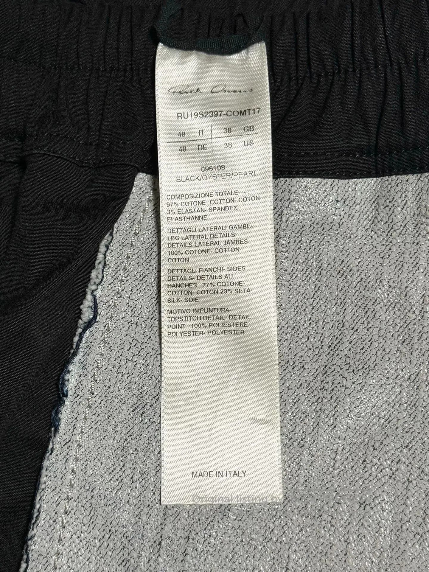 Rick Owens rick owens ro black shorts for men. Size US 38 / EU 54 - 3 Thumbnail