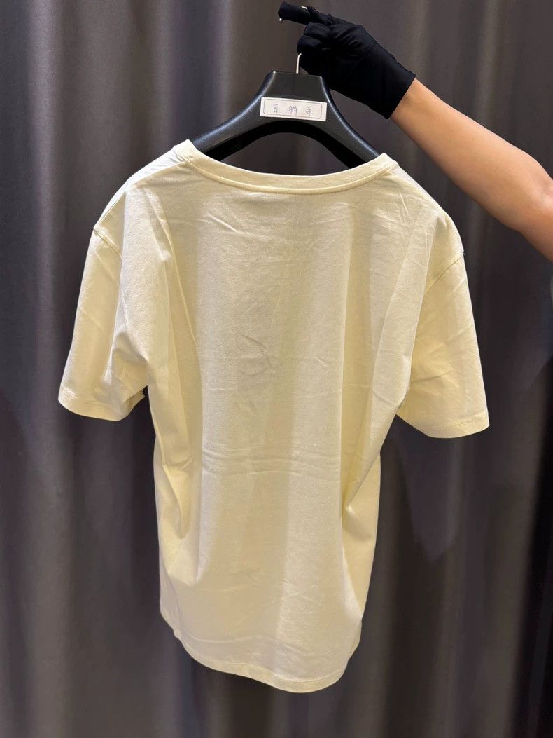 Gucci Gucci Basic double G logo printed T-shirt 2502-Nextarrow Size US L / EU 52-54 / 3 - 2 Thumbnail