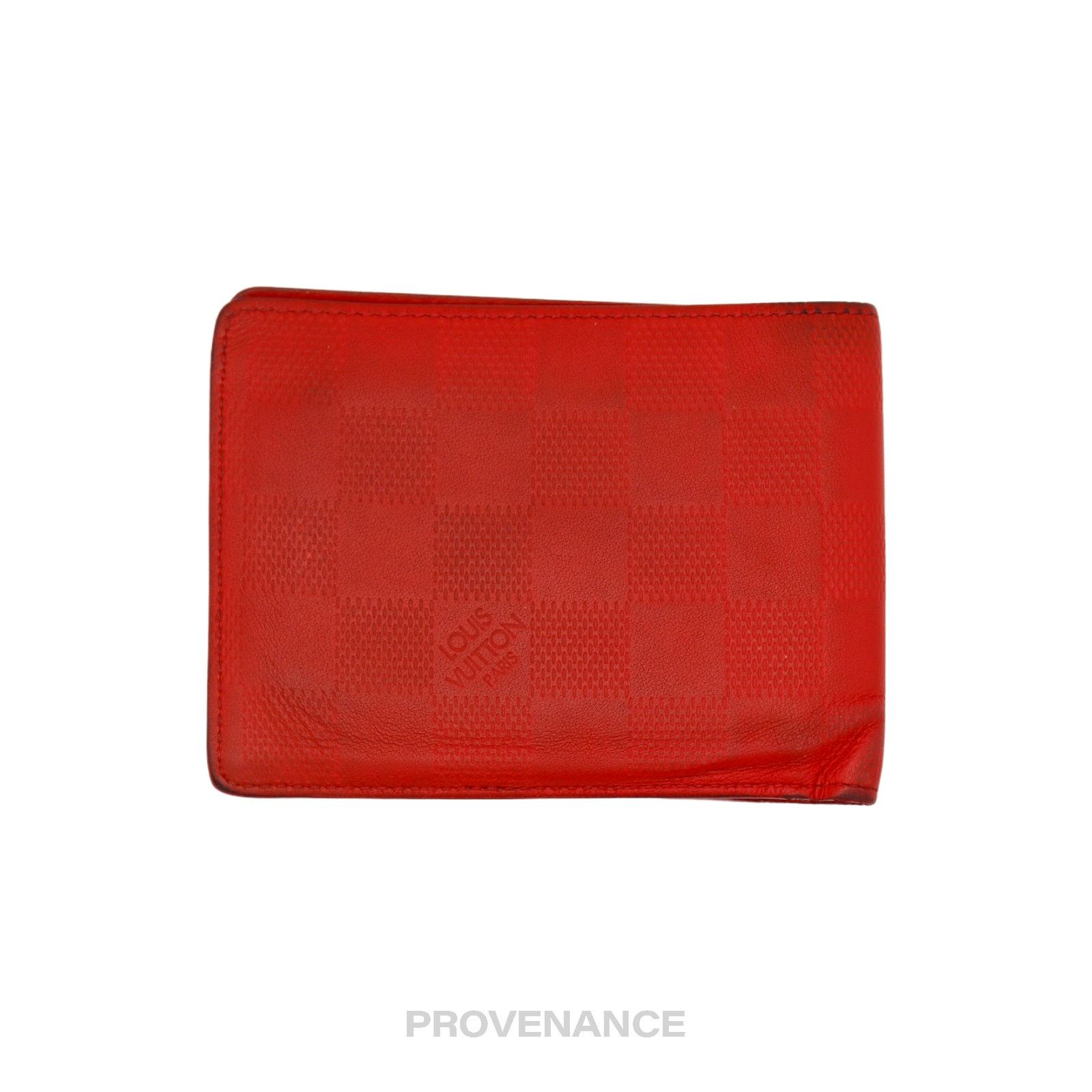 Louis Vuitton 🔴 Louis Vuitton Multiple Wallet - Damier Infini Magma Size ONE SIZE - 3 Thumbnail