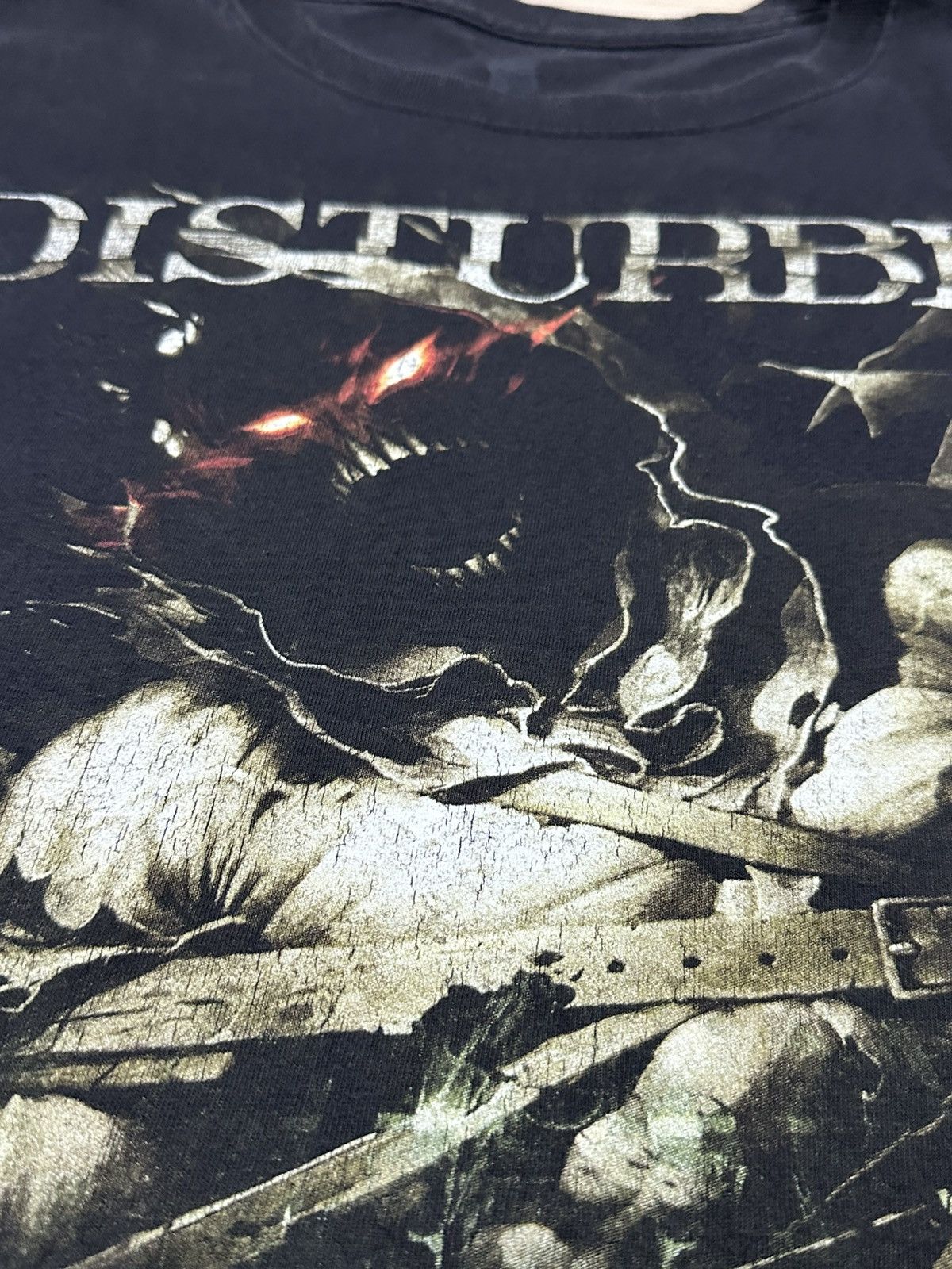 Band Tees Vintage Disturbed Asylum 2010/11 North American Tour T-Shirt Size US XL / EU 56 / 4 - 5 Thumbnail