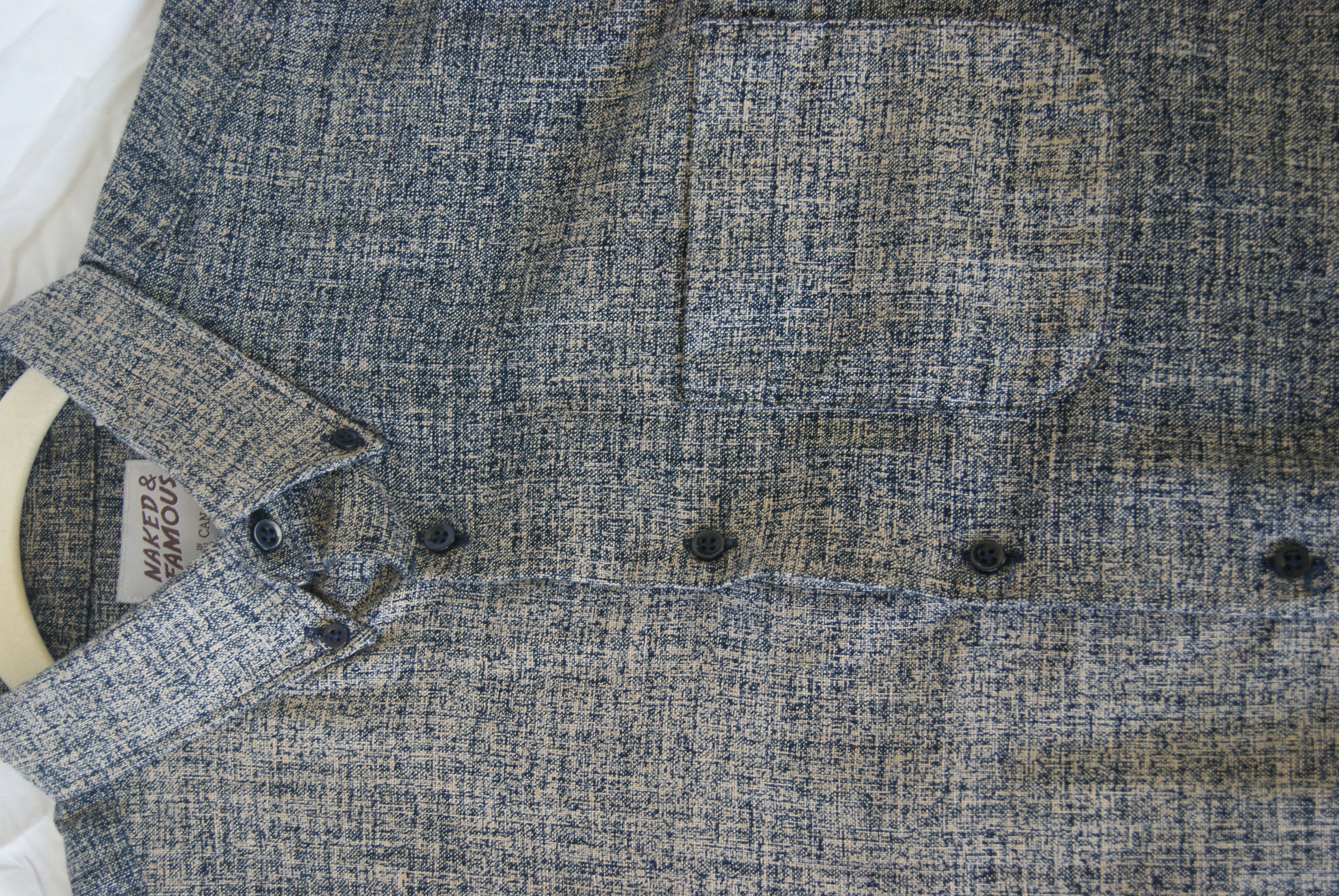 Naked & Famous Naked & Famous 100% cotton button-up shirt Size US M / EU 48-50 / 2 - 3 Thumbnail
