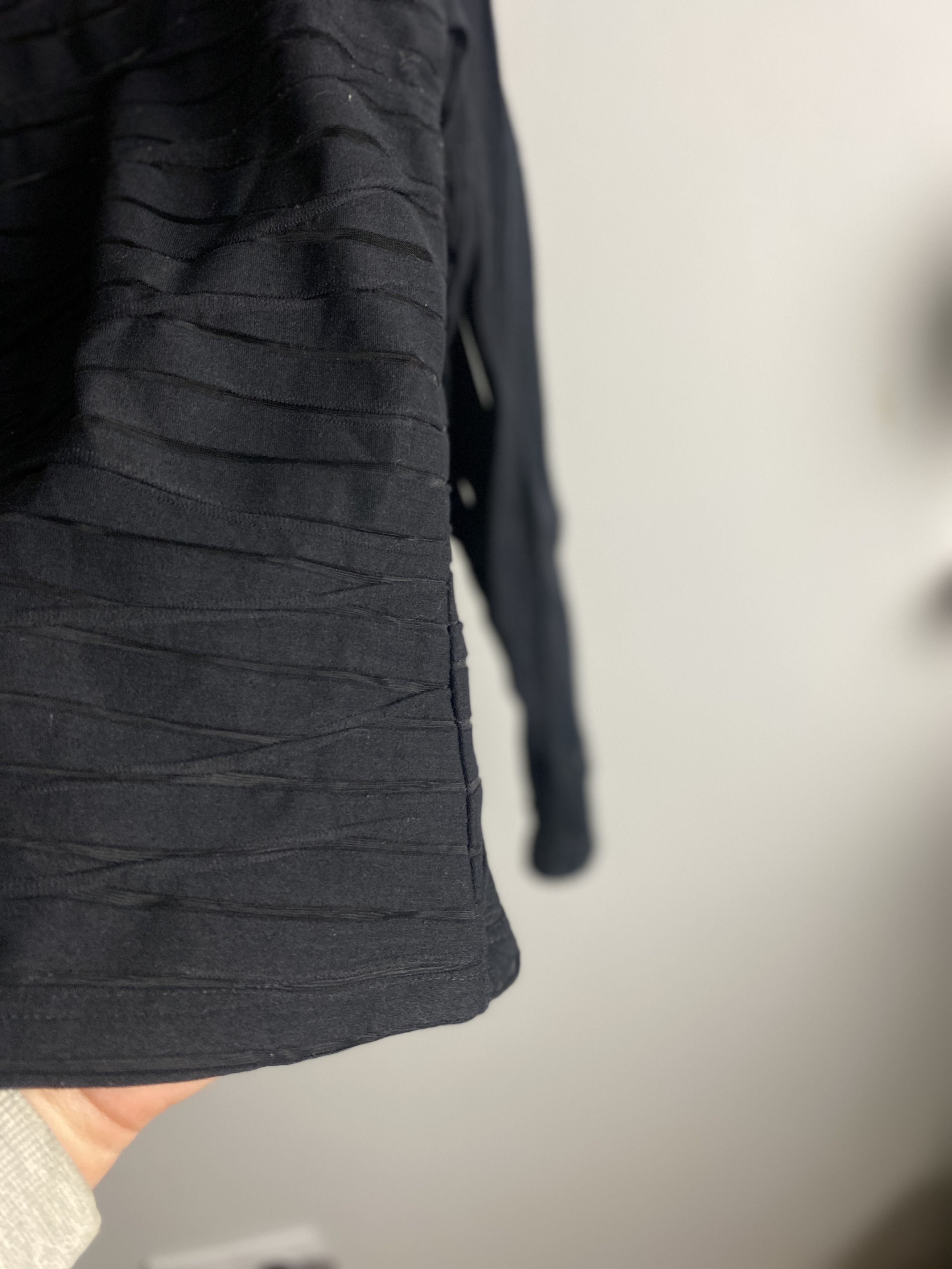 ANNE FONTAINE × Vintage Anne Fontaine nylon hal mesh top transparent striped Size M / US 6-8 / IT 42-44 - 4 Thumbnail