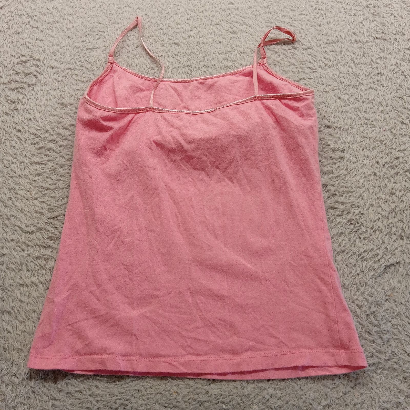 & Other Stories Bozzolo Tank Top L Women's Pink Pullover Cotton Blend Size L / US 10 / IT 46 - 2 Thumbnail