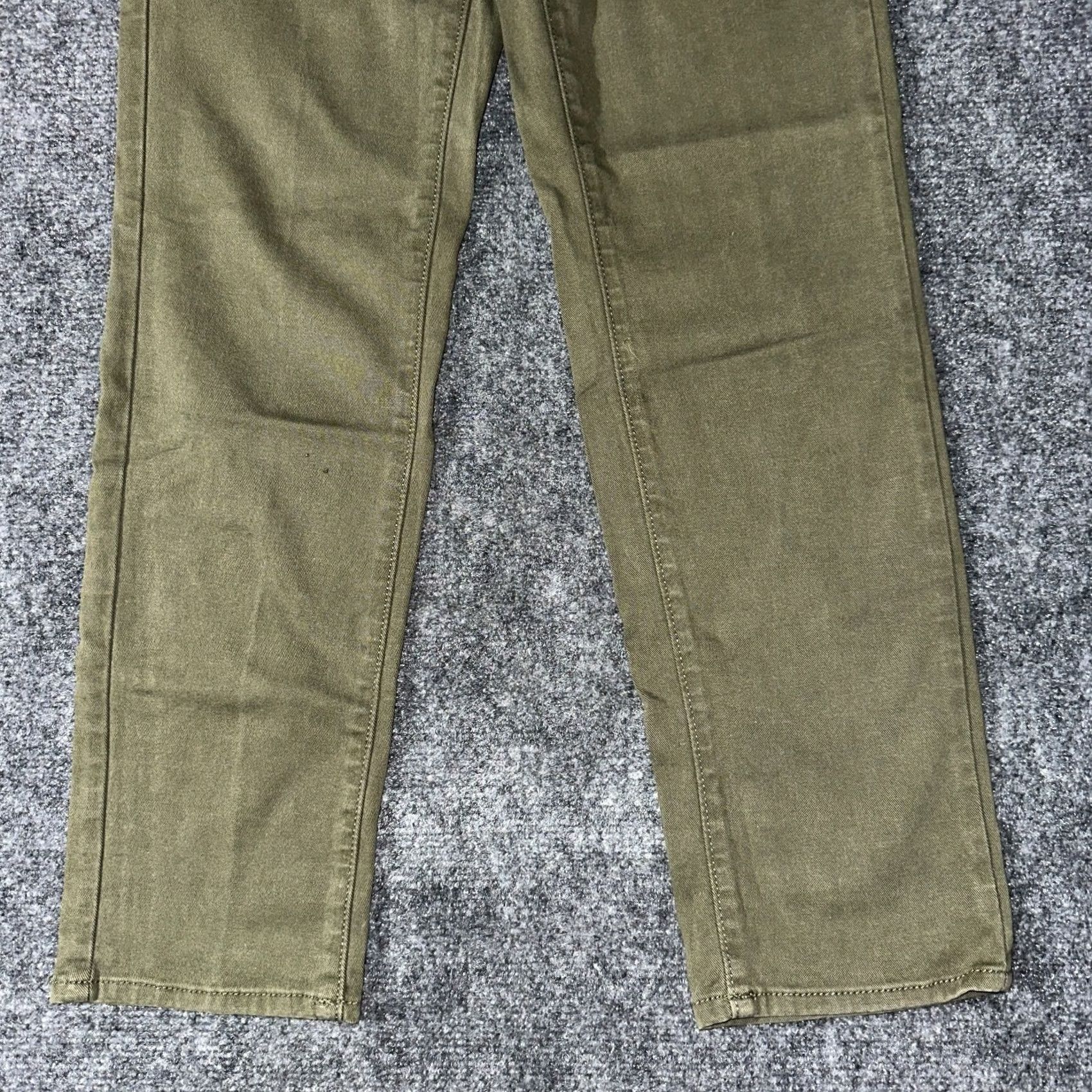 Eddie Bauer Eddie Bauer Pants Womens 8P Petite Green Cotton Stretch Chino Straight Slim Slightly Curvy 27in Inseam Size 30" / US 8 / IT 44 - 2 Thumbnail