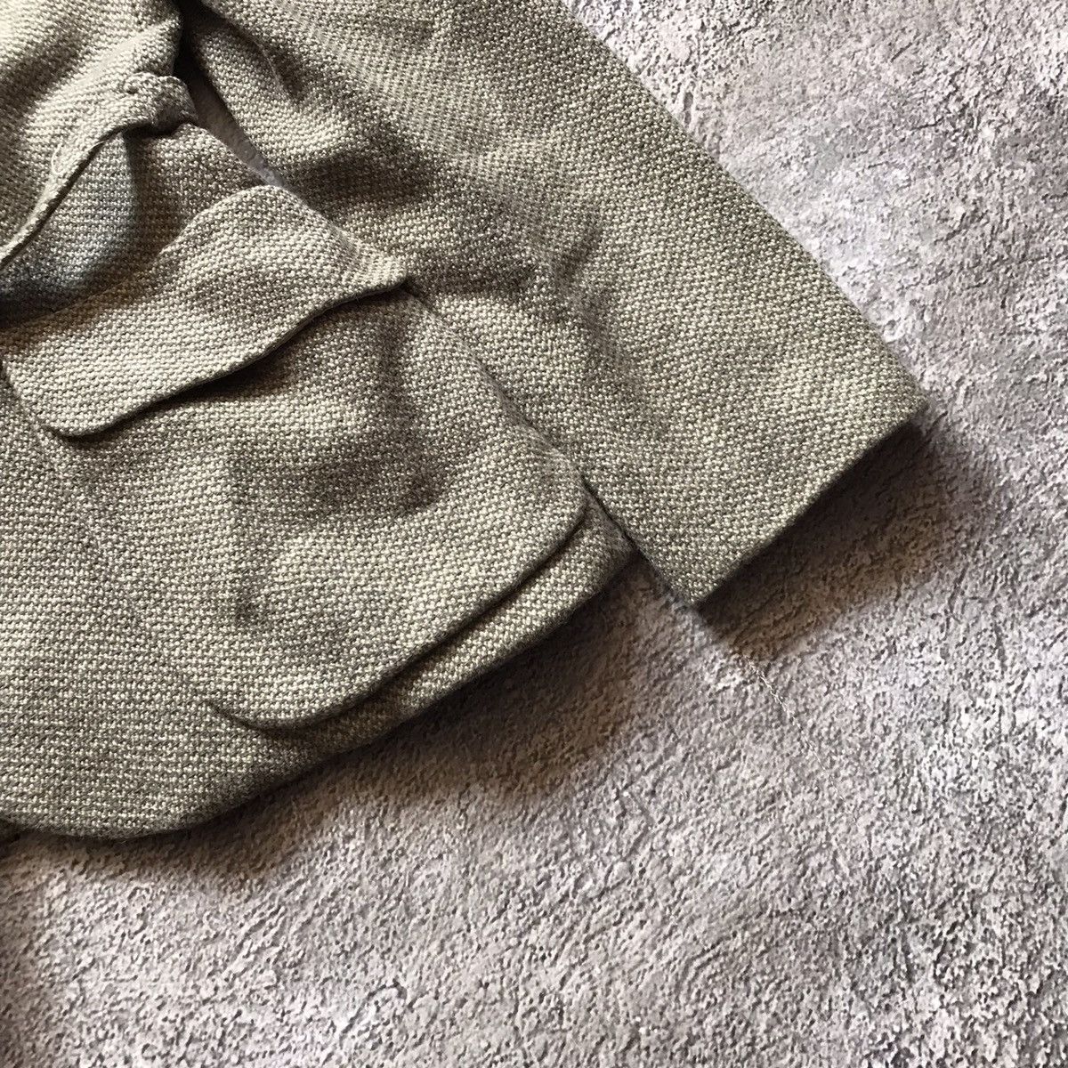 Vintage Vintage Emporio Armani Blazer Y2K Preppy Tan Faded Skate L Size L / US 10 / IT 46 - 5 Thumbnail