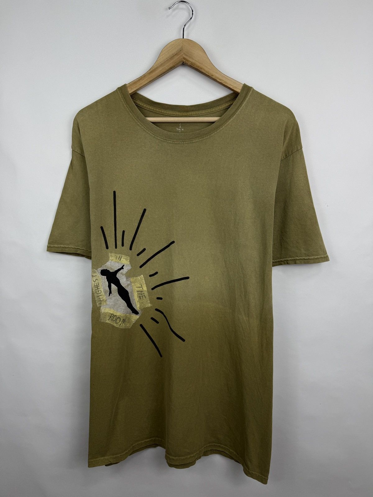 Travis Scott 🇺🇸 Y2K Travis Scott Highest In The Room Cactus Jack T-Shirt Size US XL / EU 56 / 4 - 4 Thumbnail