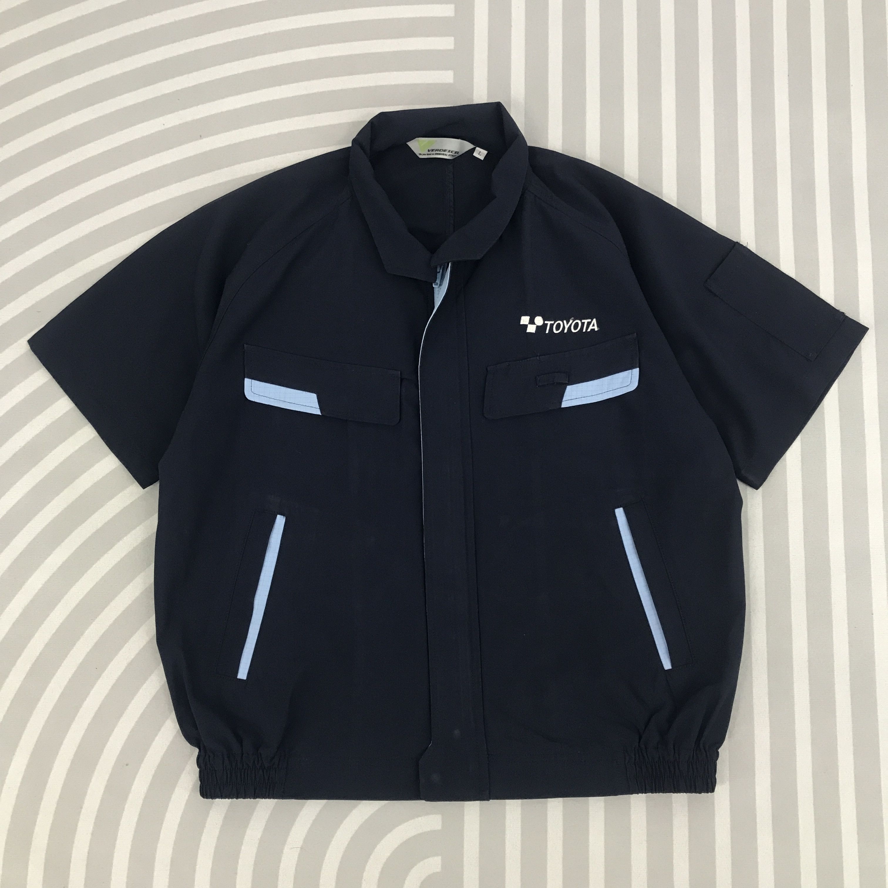 Sports Specialties × Vintage Vintage Toyota Racing up zipper Short sleeve Jacket Size US L / EU 52-54 / 3 - 1 Thumbnail