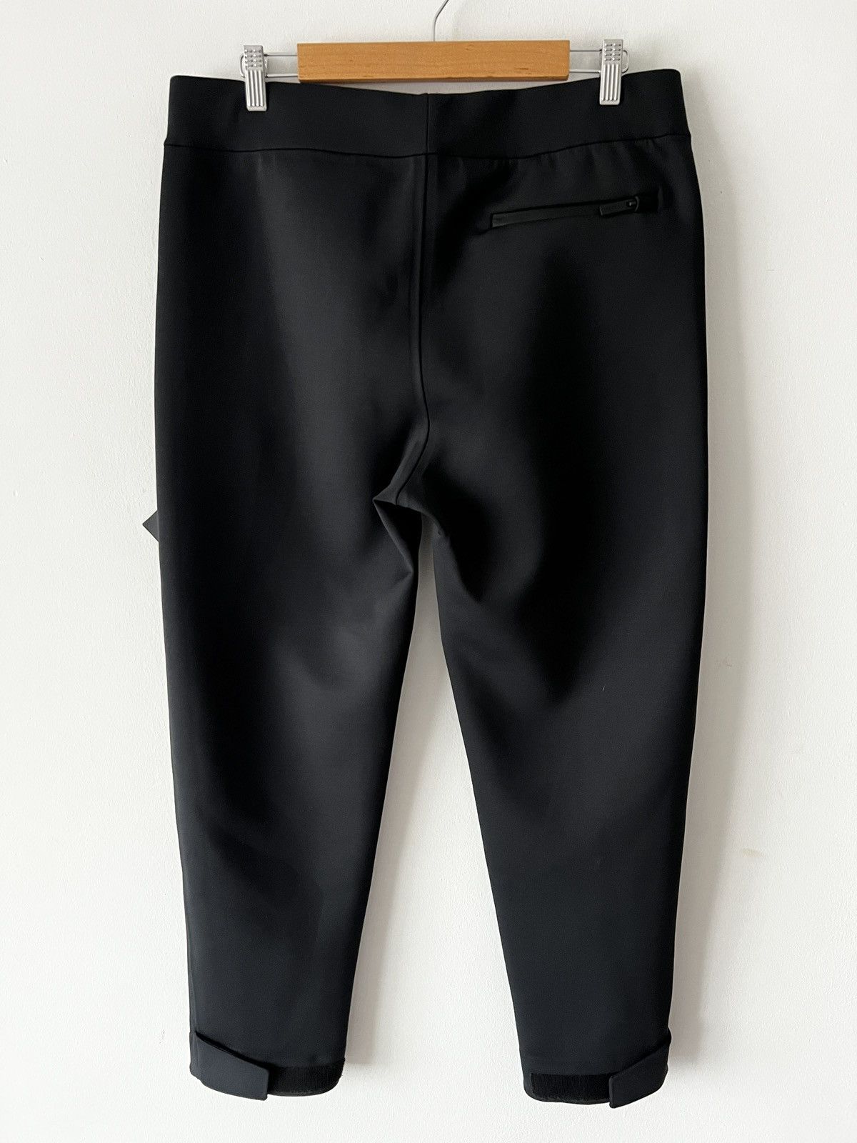 Prada 🔥🔥 Prada Linea Rossa Black Double Jersey Pants Size US 36 / EU 52 - 2 Thumbnail