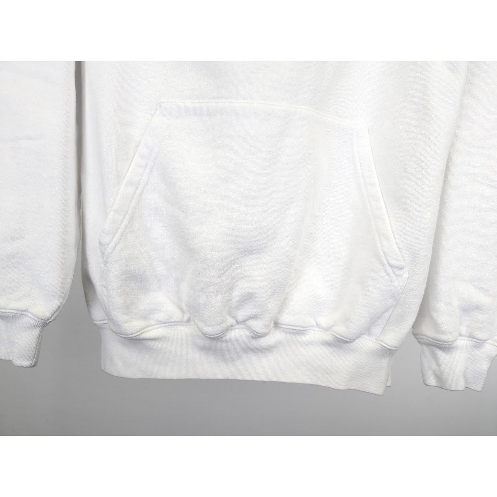 Balenciaga o1rshd1 Graphic-print Hoodie in White Size US M / EU 48-50 / 2 - 6 Thumbnail