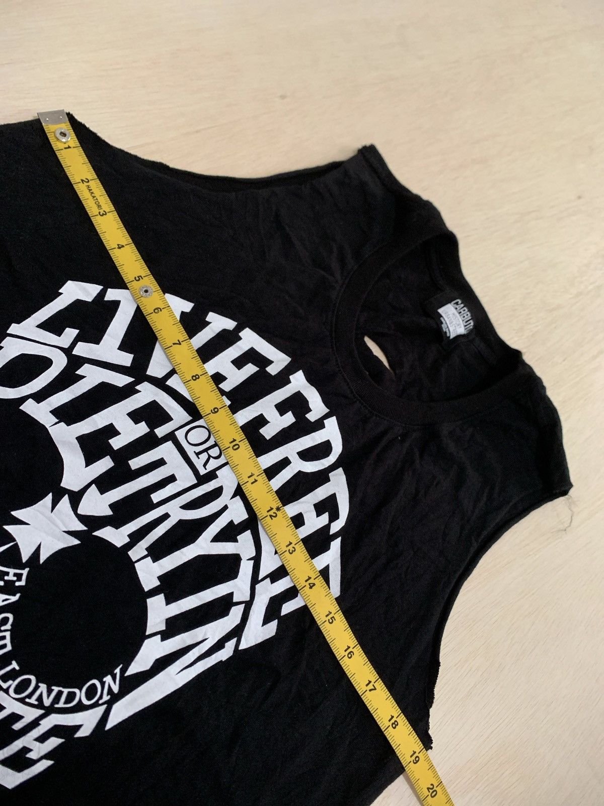 Hysteric Glamour × If Six Was Nine × Japanese Brand Y2k Carbuto History Urban&Street Distressed Tank top Size US M / EU 48-50 / 2 - 9 Thumbnail