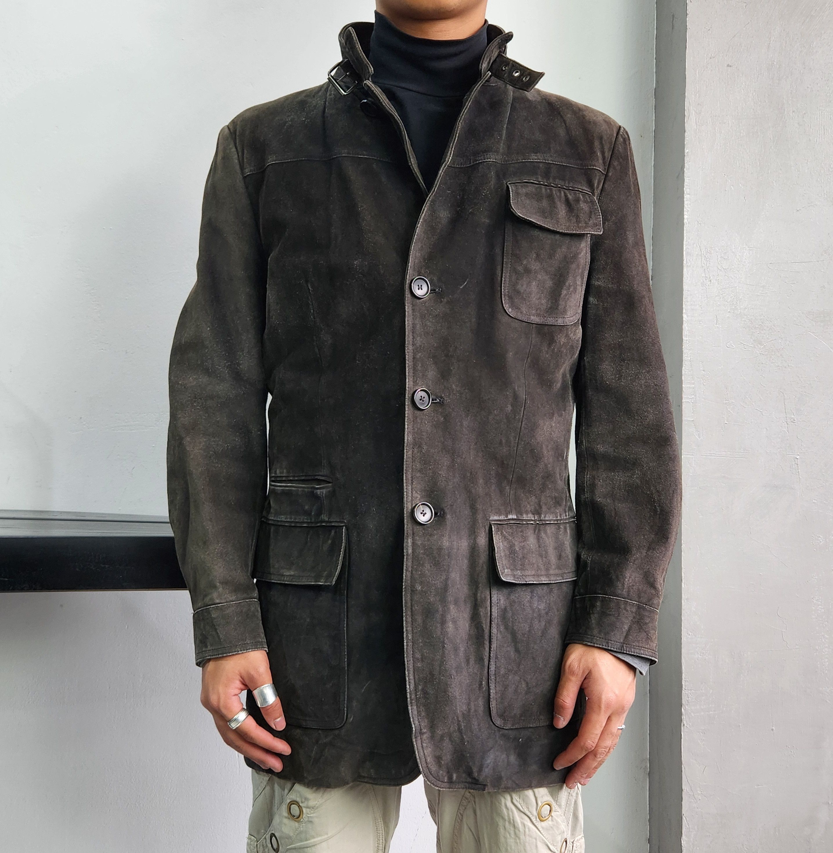 【Gucci】Tom Ford期 Jacket Size48 gucci レザージャケット 48 M65 02SSトムフォード期 グッチ