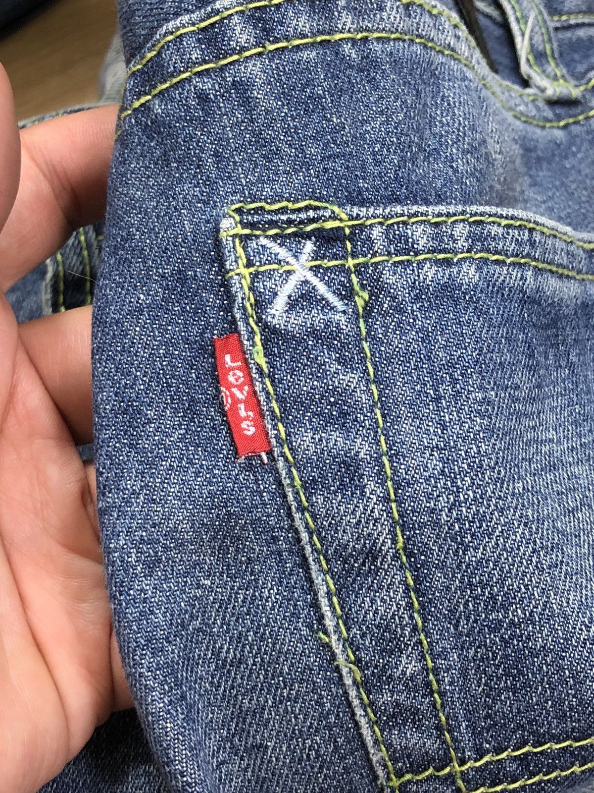 Kaws RARE🔥2007 LEVIS X KAWS X ORIGINAL FAKE LOT 502 JEANS Size US 28 / EU 44 - 20 Thumbnail