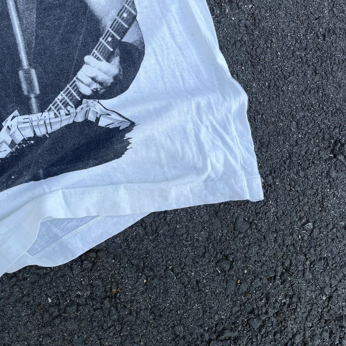 Band Tees × Metallica × Vintage VINTAGE 80s/90s METALLICA TOUR BAND TEE ROSS HALFIN Size US L / EU 52-54 / 3 - 6 Thumbnail