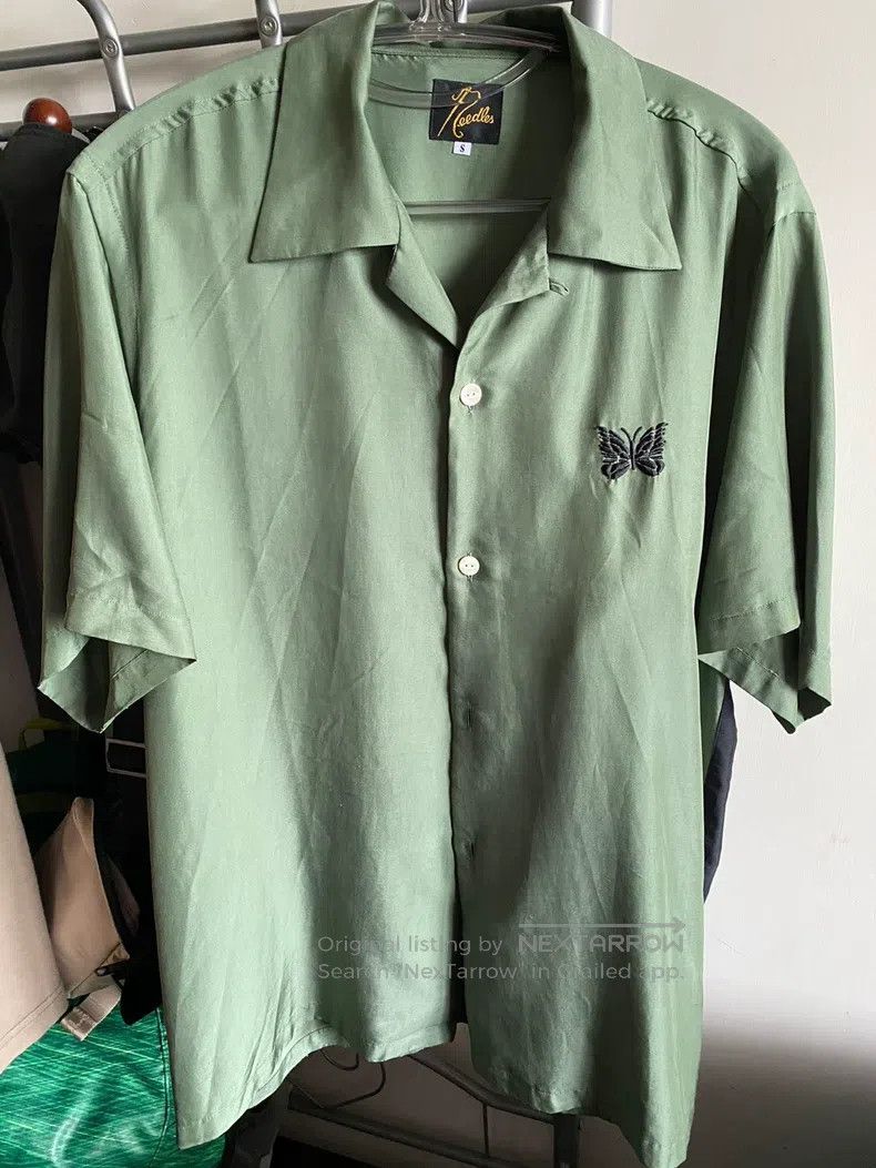 Needles Needles Butterfly Embroidered Side Stripe Patchwork Short Size US S / EU 44-46 / 1 - 1 Thumbnail