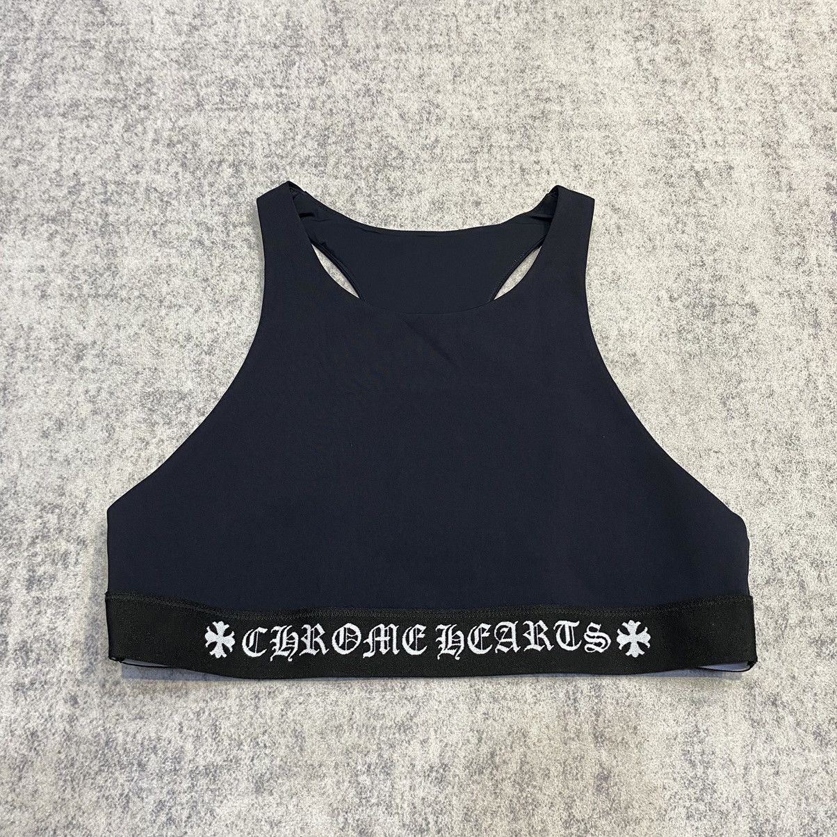 Chrome Hearts CHROME HEARTS Women's Sports Bra black Size M / US 6-8 / IT 42-44 - 1 Thumbnail