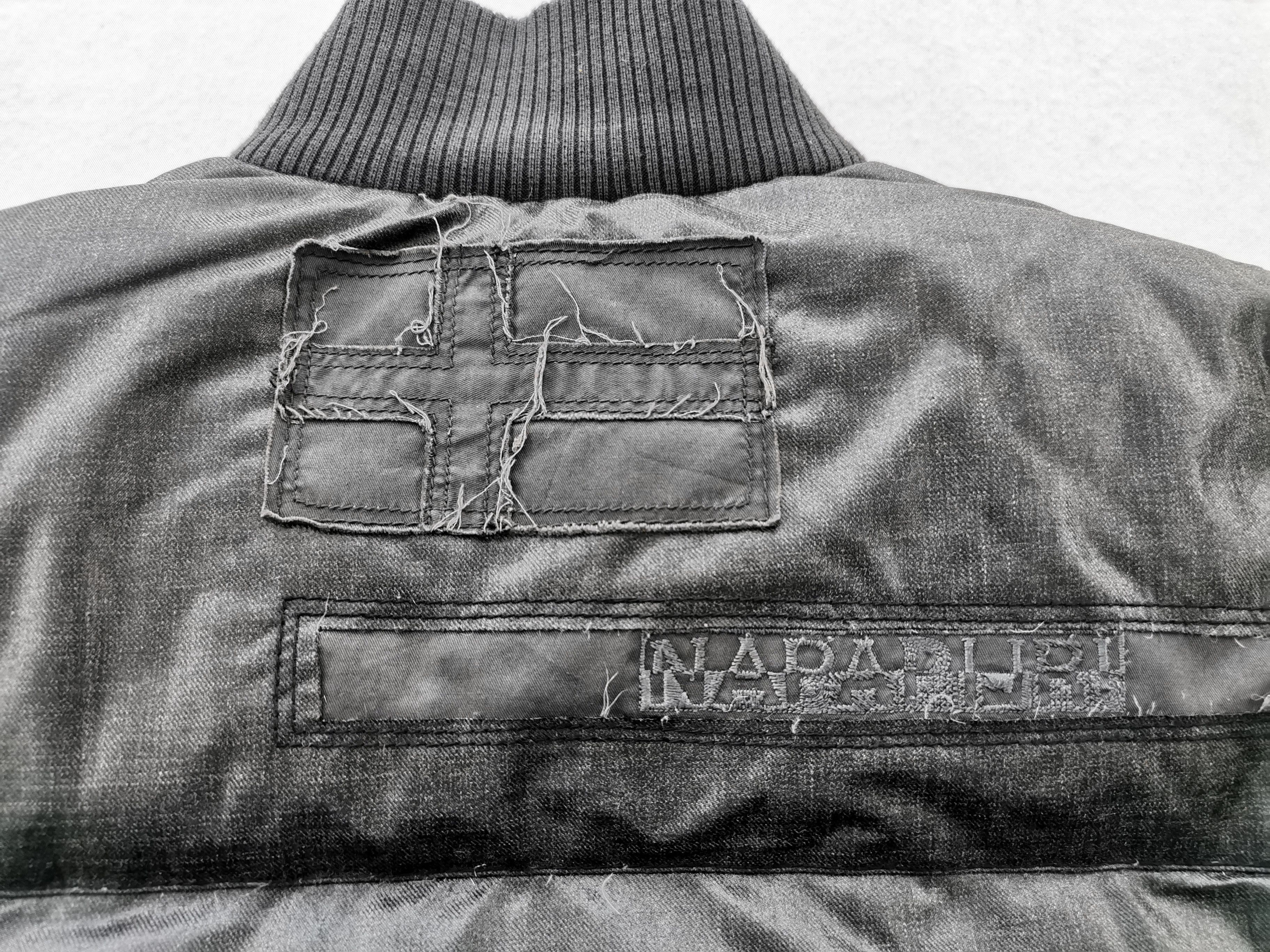 Napapijri Vintage Napapijri Pufferdown Wool Jacket Size M Size US M / EU 48-50 / 2 - 5 Thumbnail
