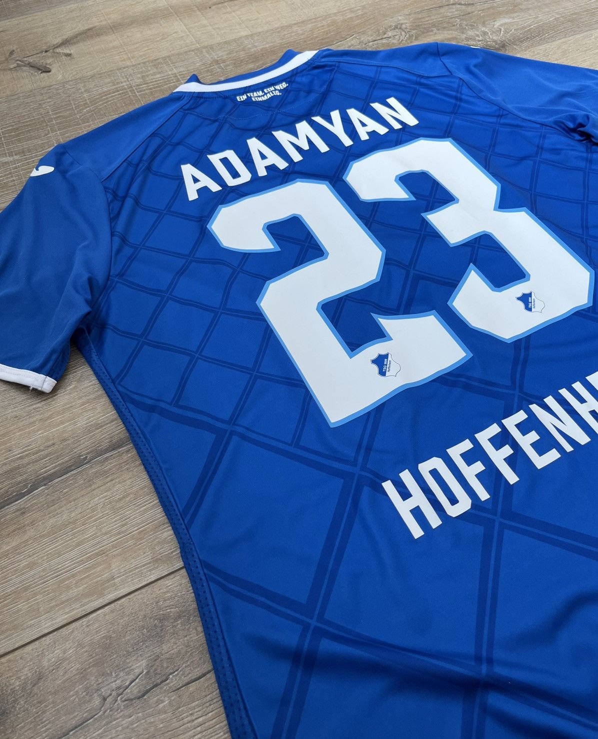 Joma TSG HOFFENHEIM HOME FOOTBALL JERSEY 2019-2020 #23 ADAMYAN Size US XL / EU 56 / 4 - 13 Thumbnail