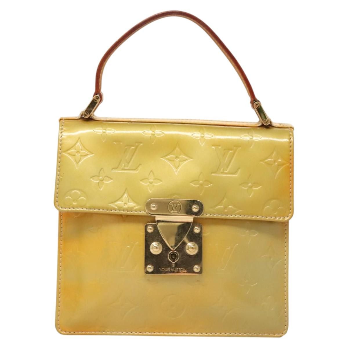 Louis Vuitton LOUIS VUITTON Monogram Vernis Spring Street Hand Bag Gris Size ONE SIZE - 2 Thumbnail