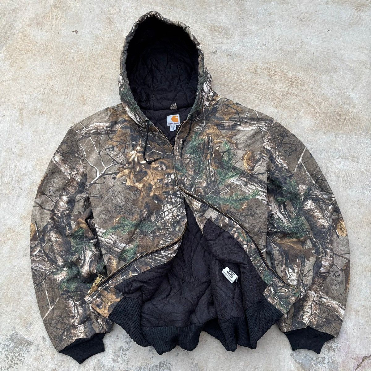 Carhartt Vintage Carhartt Realtree Camo Jacket Oversized Size US XXL / EU 58 / 5 - 3 Thumbnail