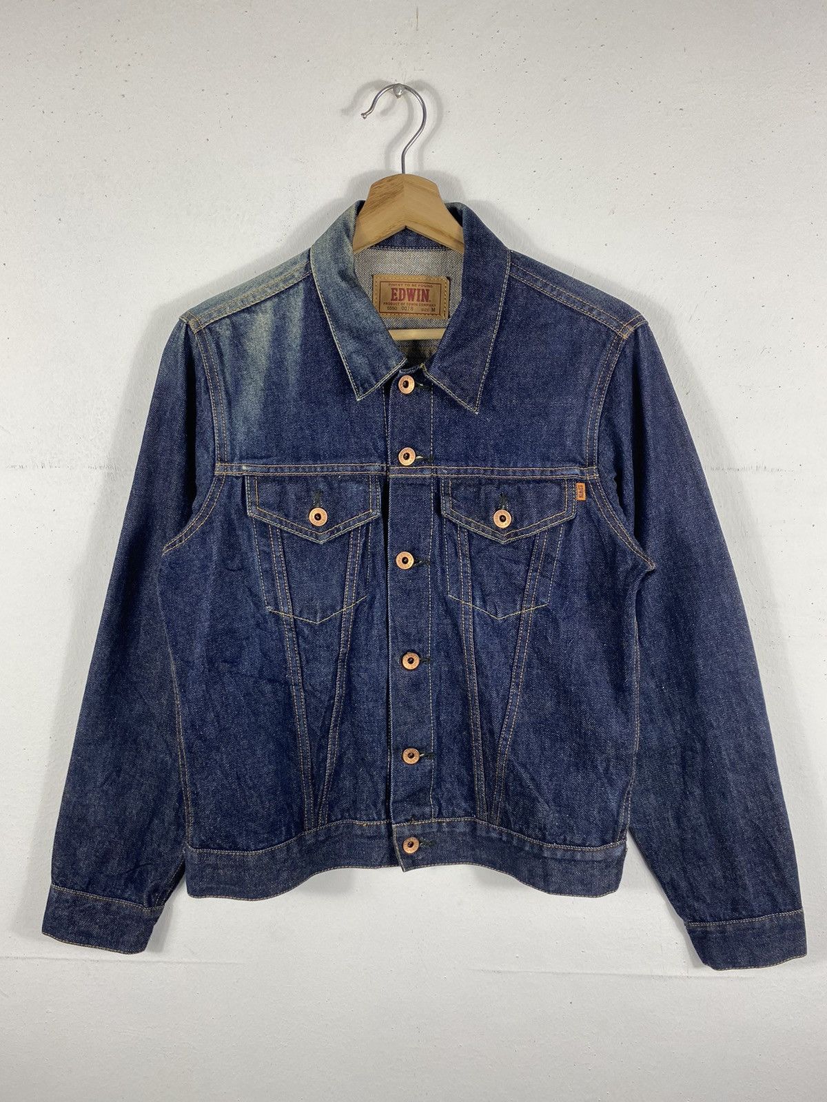 Edwin Sun Faded Edwin Selvedges Denim Button Jacket Size US M / EU 48-50 / 2 - 1 Thumbnail