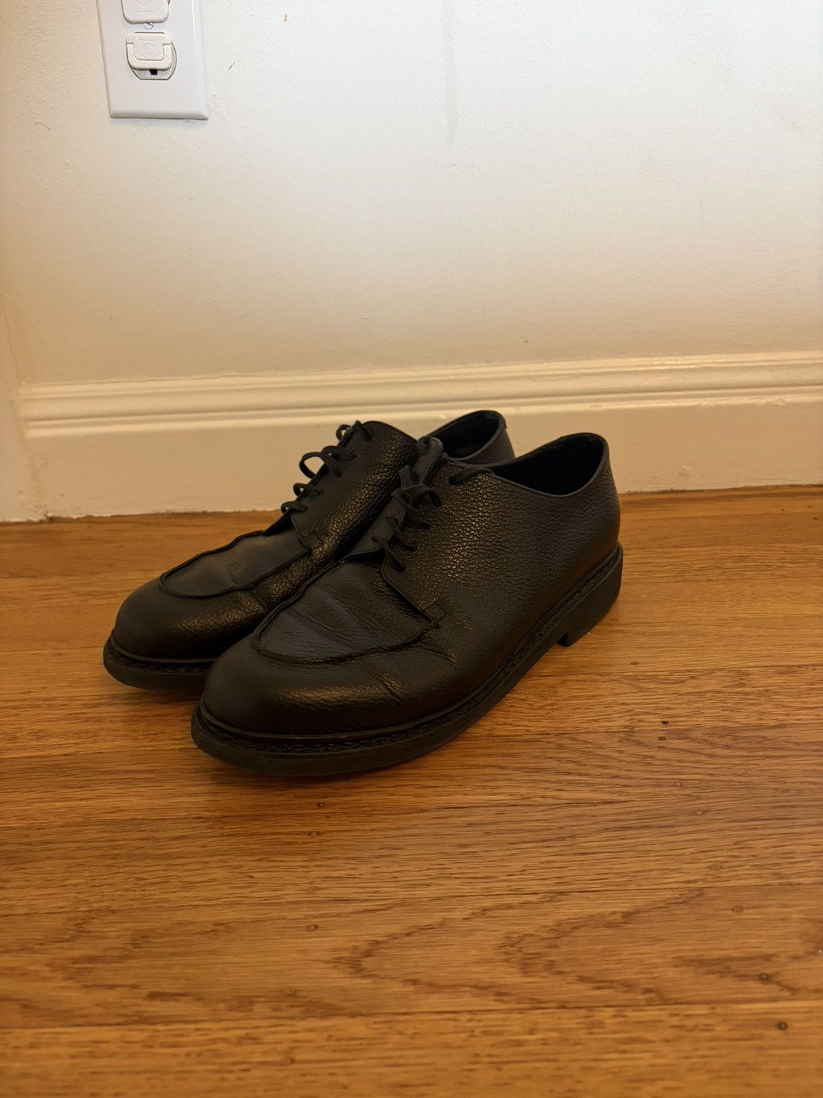 Arpenteur × Paraboot Arpenteur x Paraboot Mirage Derby - Black UK 11 Size US 12 / EU 45 - 3 Thumbnail